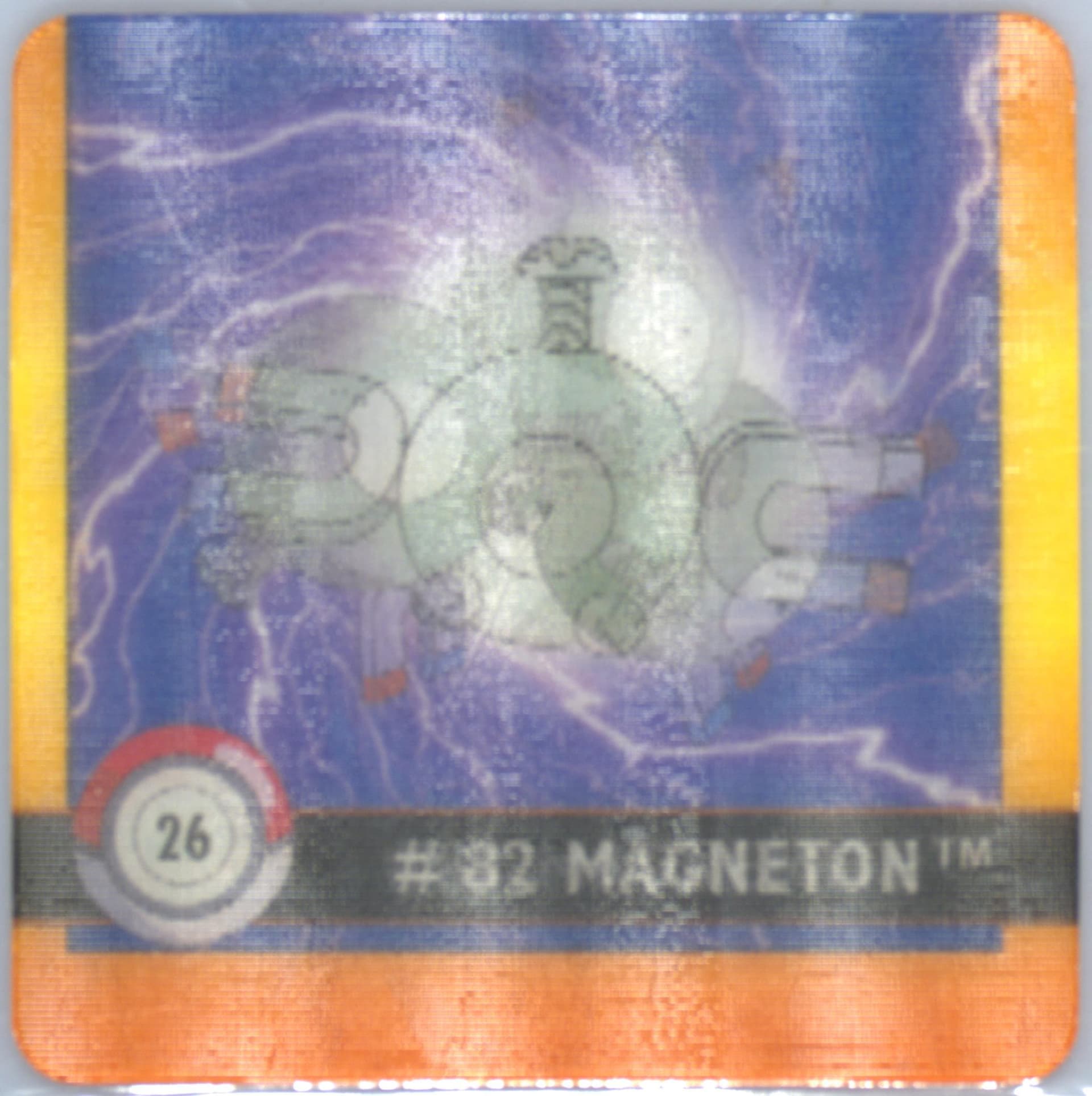Magnemite/Magneton (26) 1999 Pokemon Action Flipz Premier Edition