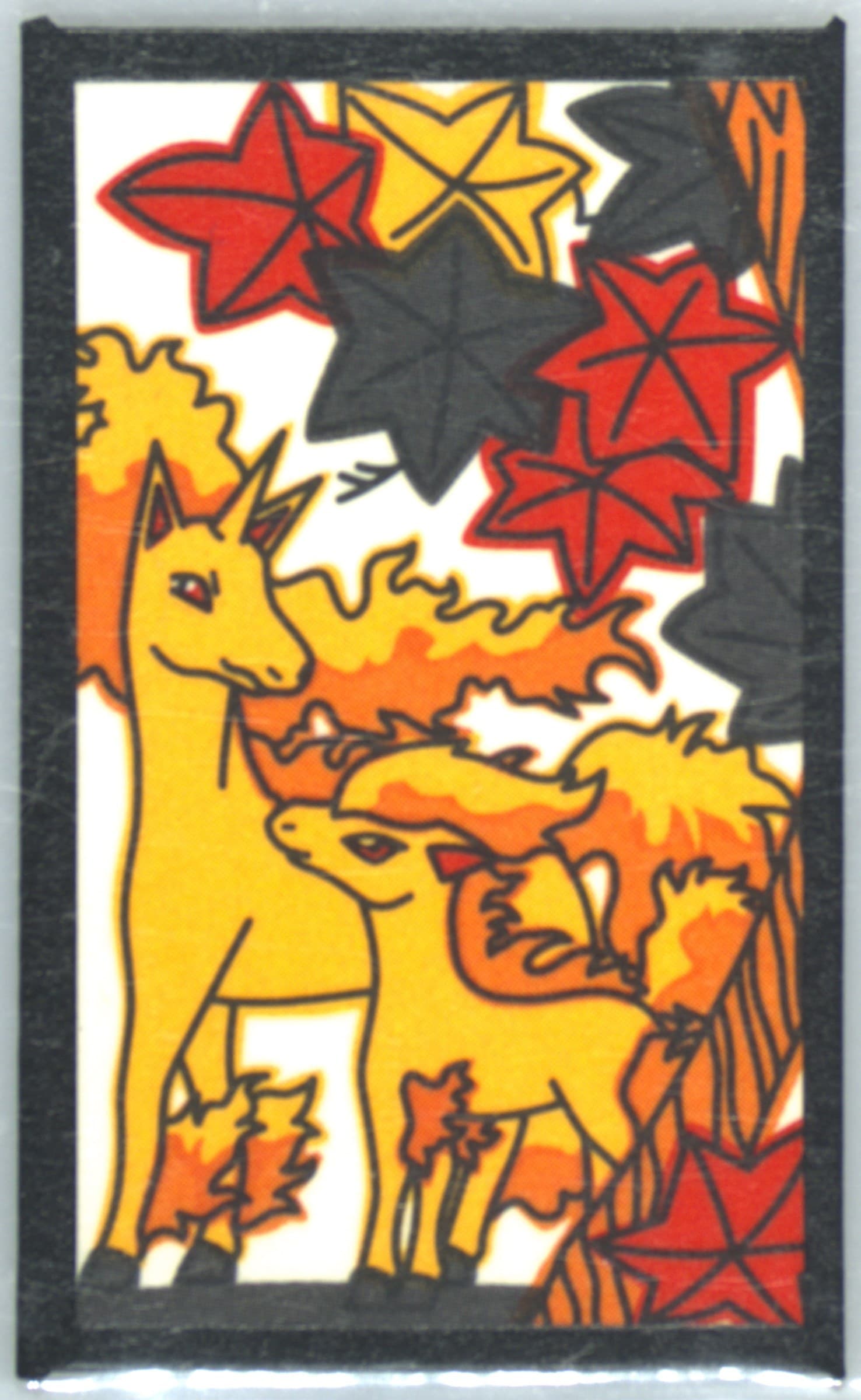 Ponyta/Rapidash October 2013 Pokemon Hanafuda Kanto