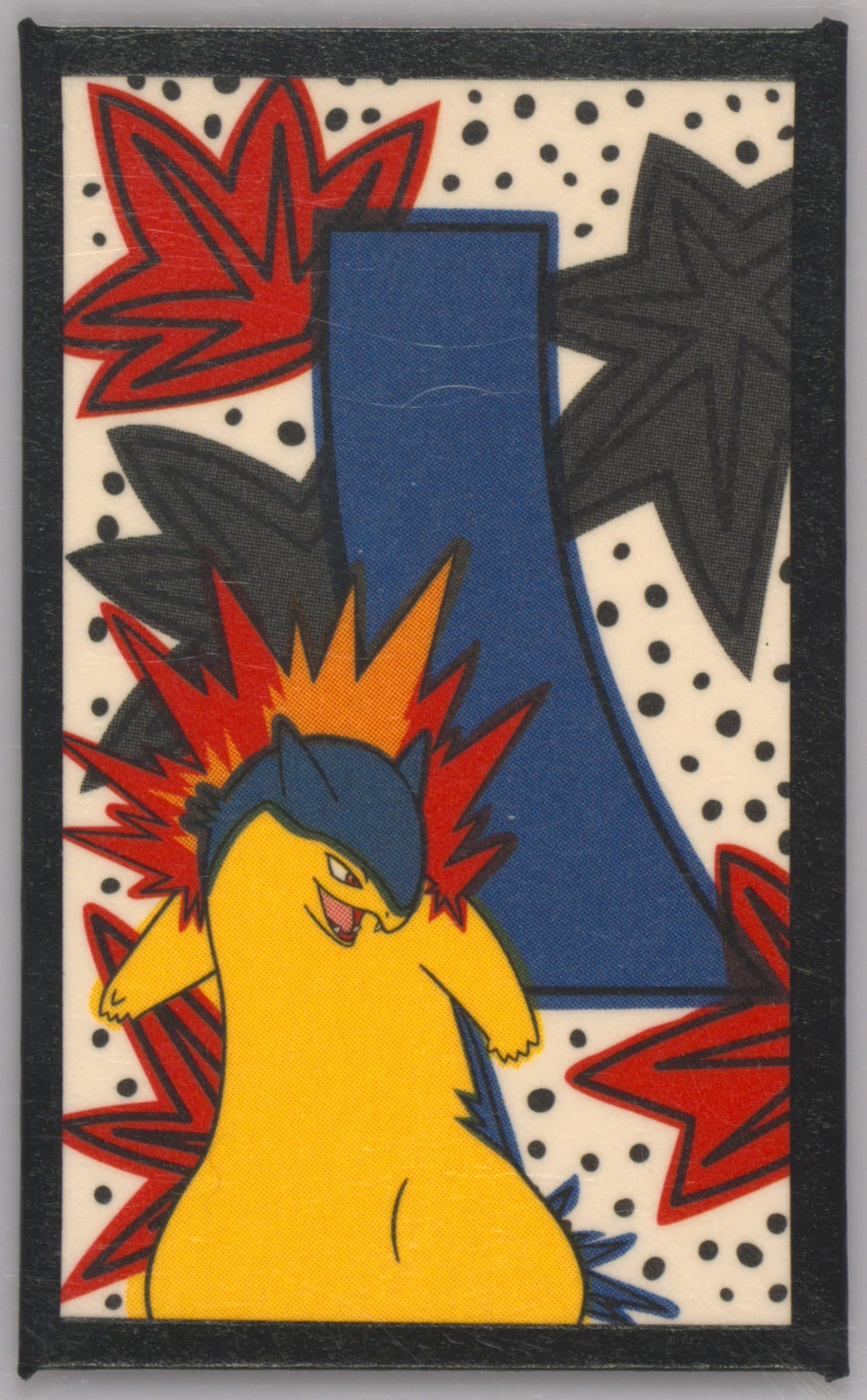 Typhlosion October 2016 Pokemon Hanafuda Mario Pikachu