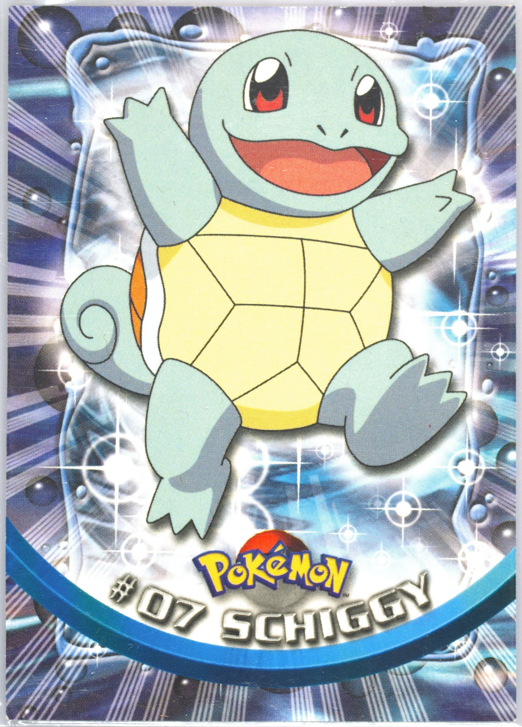 Schiggy German (7) 1999 Topps Pokemon TV