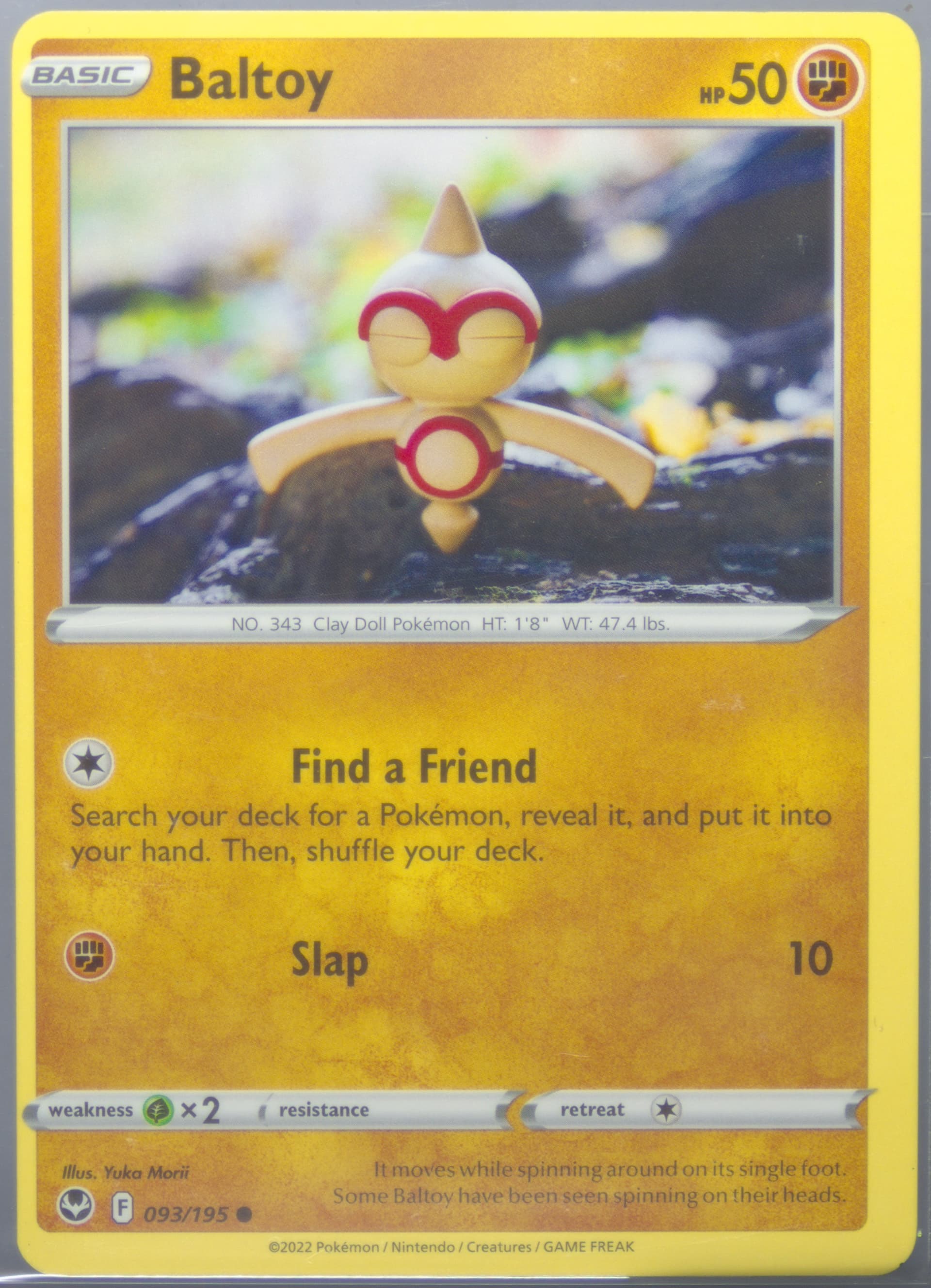 Baltoy (093) 2022 Pokemon Sword & Shield Silver Tempest