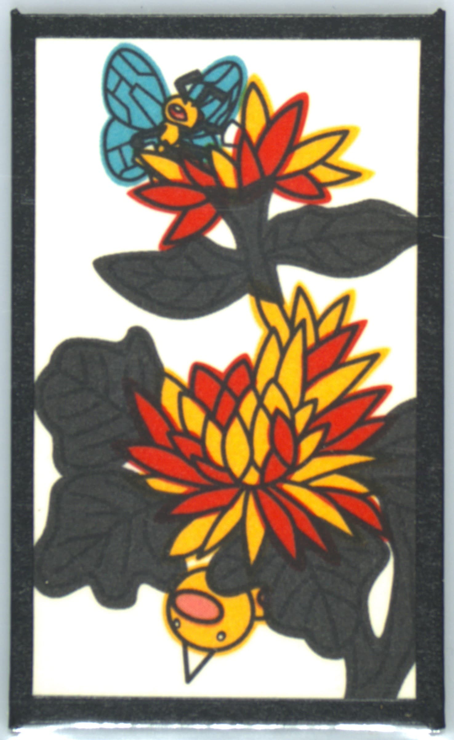Beedrill/Weedle September 2013 Pokemon Hanafuda Kanto