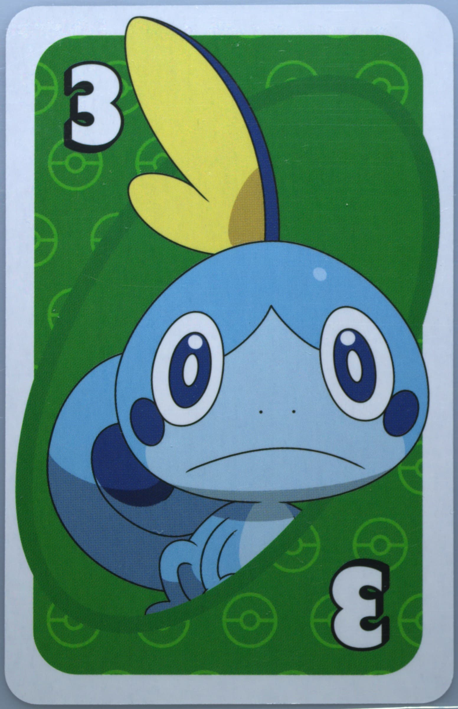 Sobble Japanese Back-Green-#3 2020 Uno Pokemon