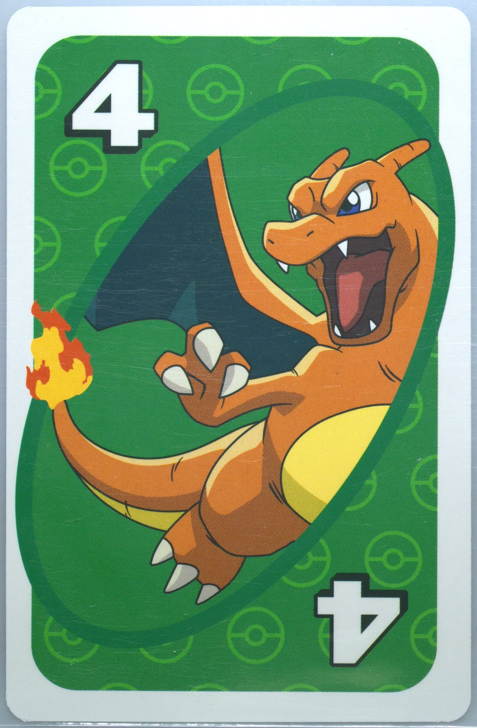 Charizard Asia Back-Green-#4 2020 Uno Pokemon