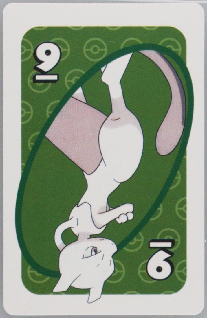 Mewtwo Asia Back-Green-#9 2020 Uno Pokemon