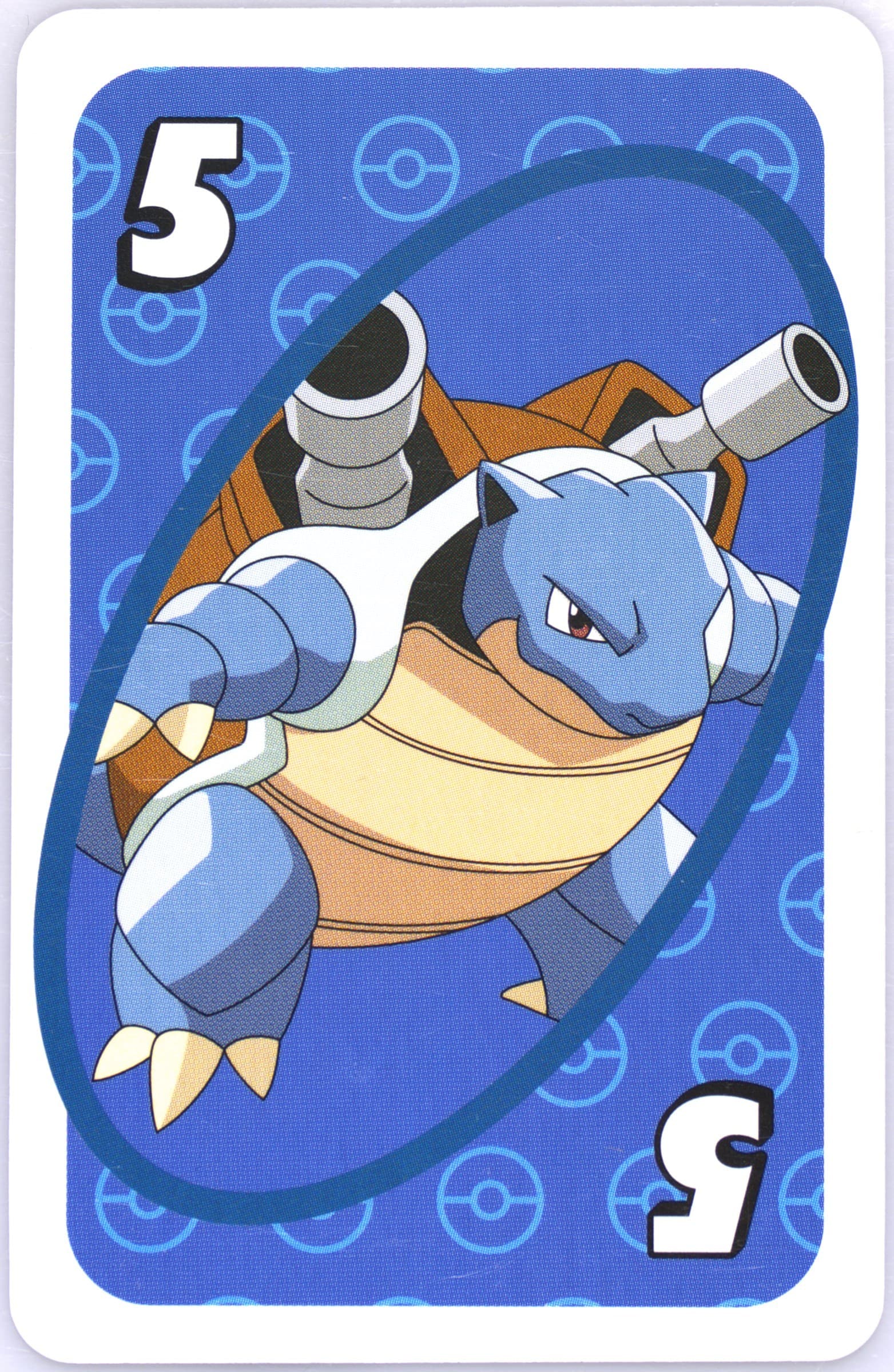 Blastoise Japanese Back-Blue-#5 2020 Uno Pokemon