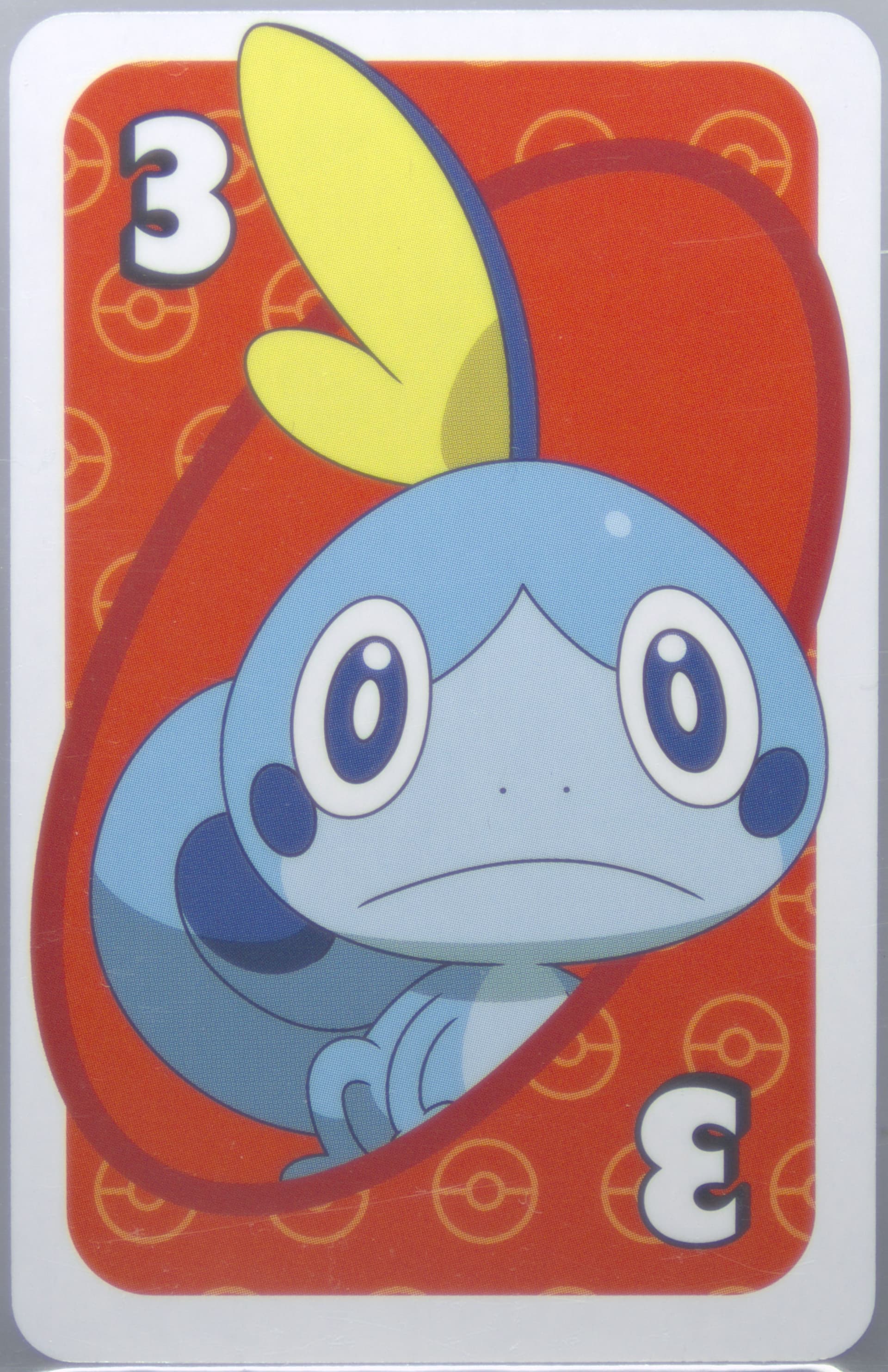 Sobble Japanese Back-Red-#3 2020 Uno Pokemon