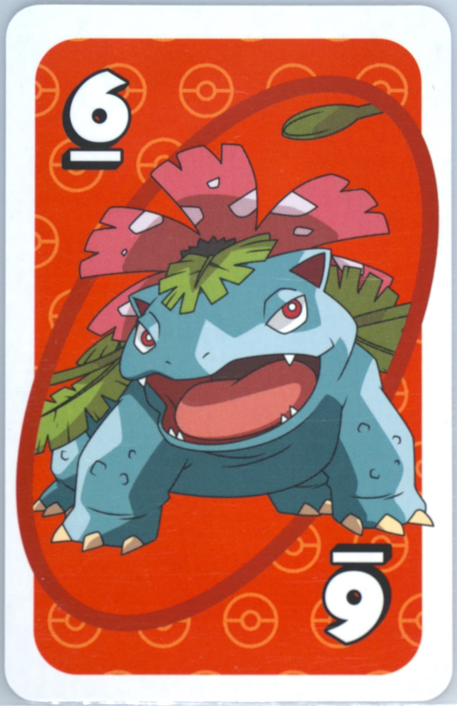 Venusaur Japanese Back-Red-#6 2020 Uno Pokemon