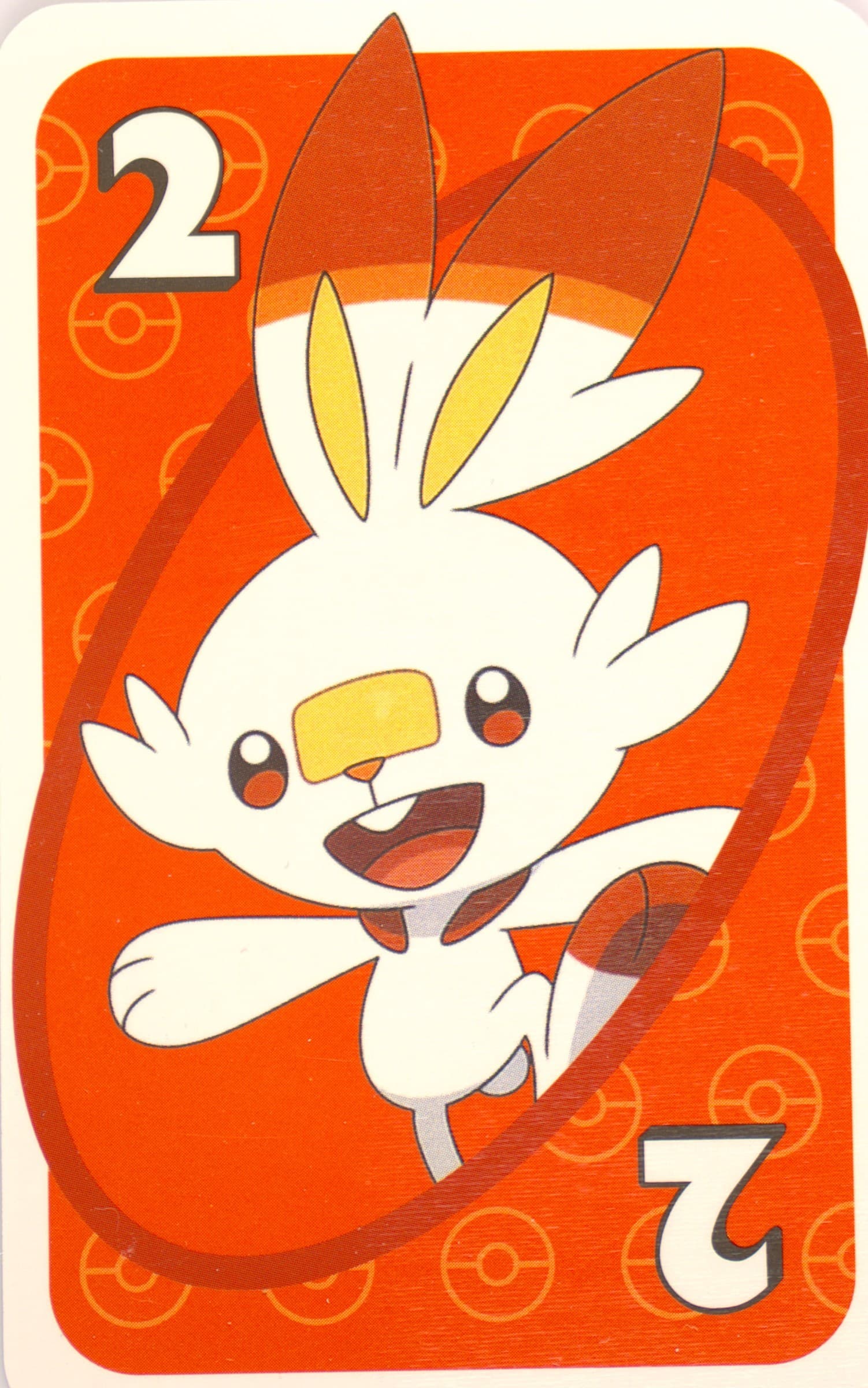Scorbunny Asia Back-Red-#2 2020 Uno Pokemon