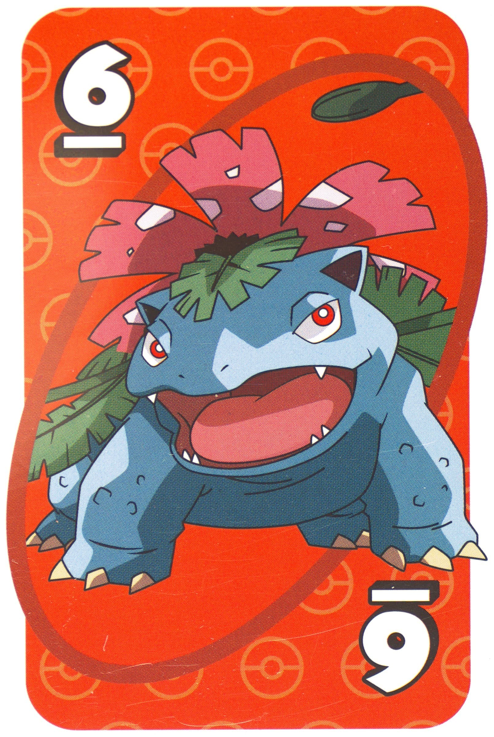 Venusaur Asia Back-Red-#6 2020 Uno Pokemon