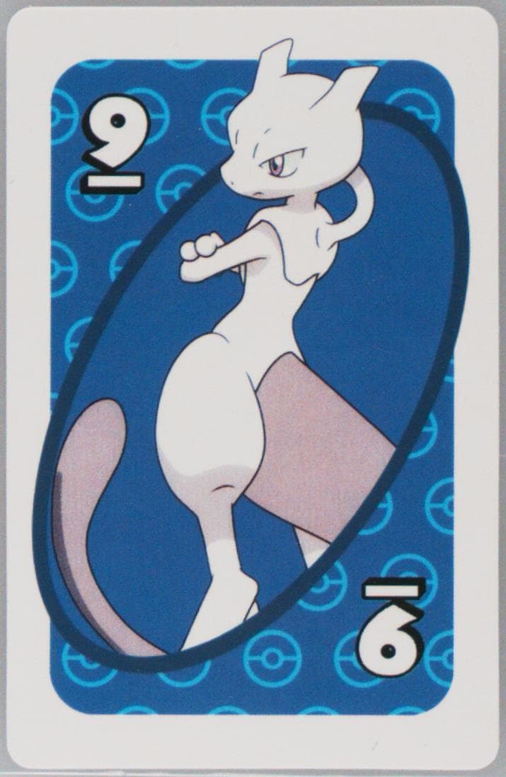 Mewtwo Asia Back-Blue-#9 2020 Uno Pokemon