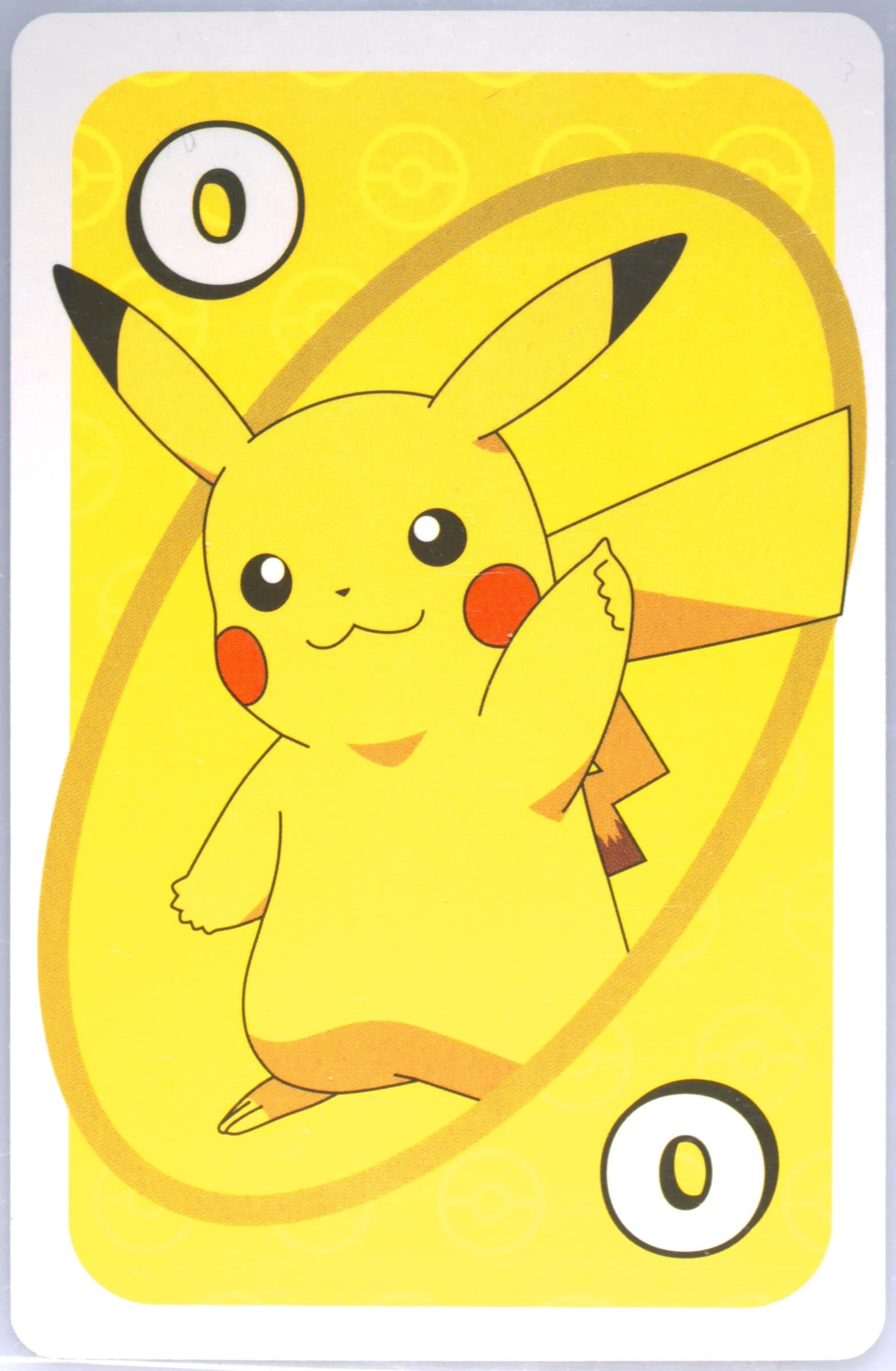 Pikachu Asia Back-Yellow-#0 2020 Uno Pokemon