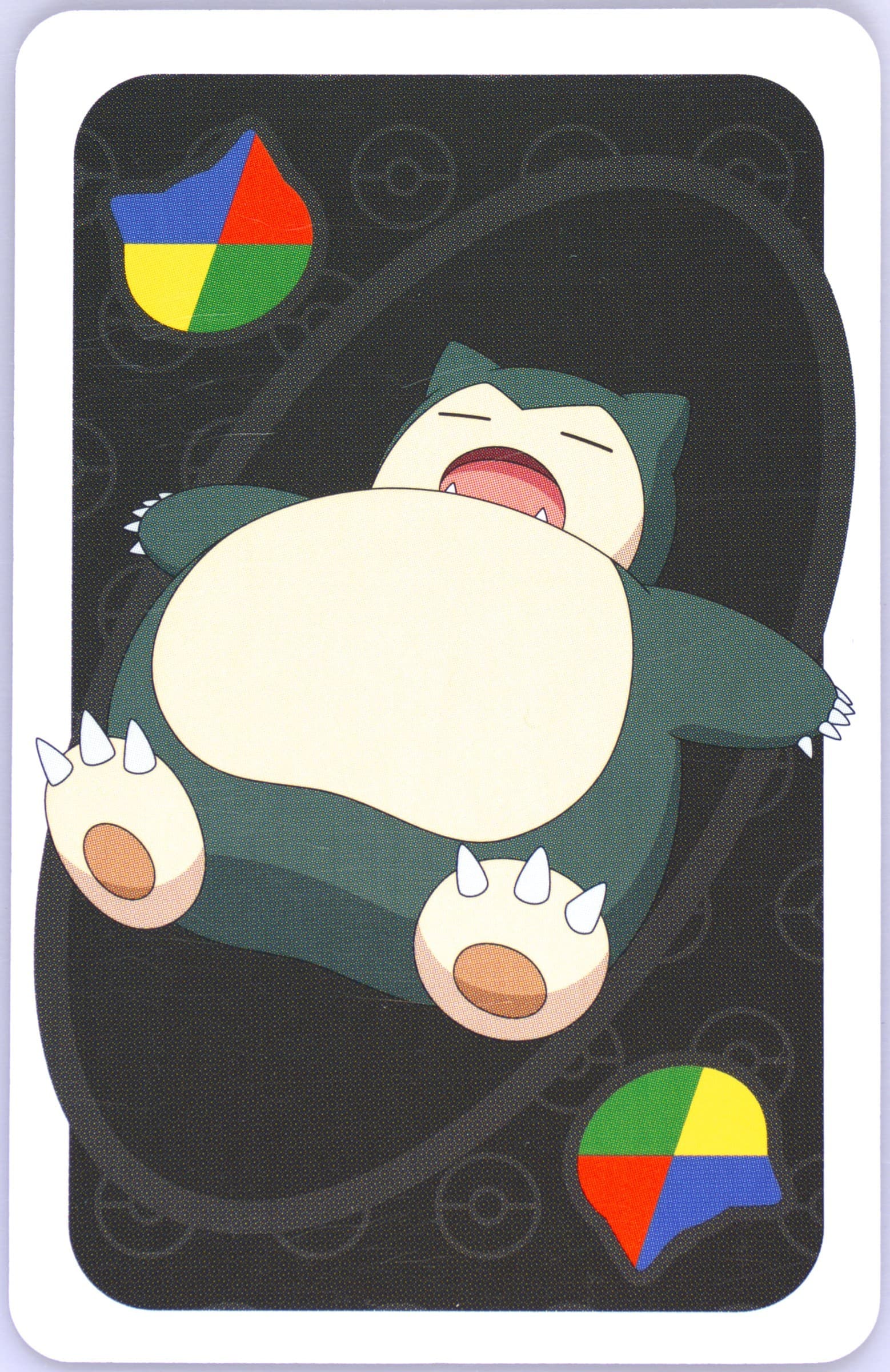 Snorlax Japanese Back-Wild-Snorlax Traffic 2020 Uno Pokemon