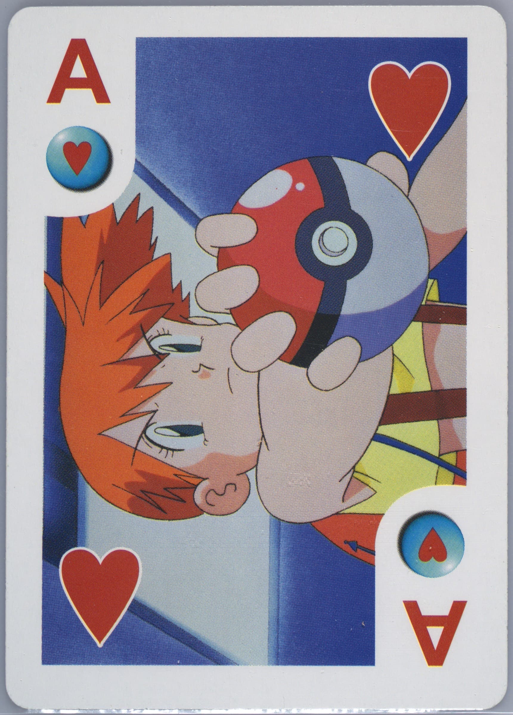 Misty Ace of Hearts 1999 Bicycle Pokemon Playing Cards