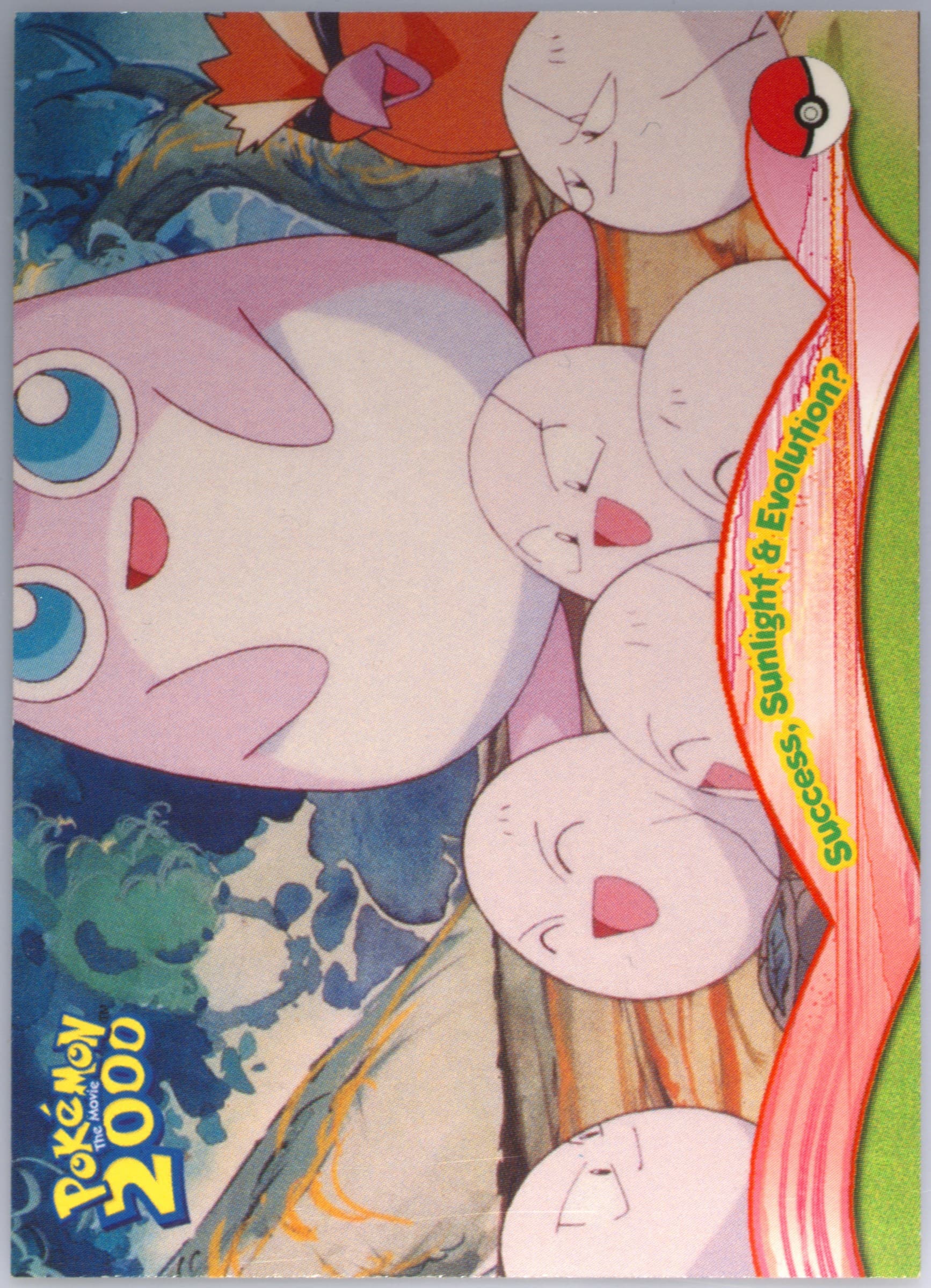 Success, Sunlight & Evolution? (11) 2000 Topps Pokemon the Movie 2000