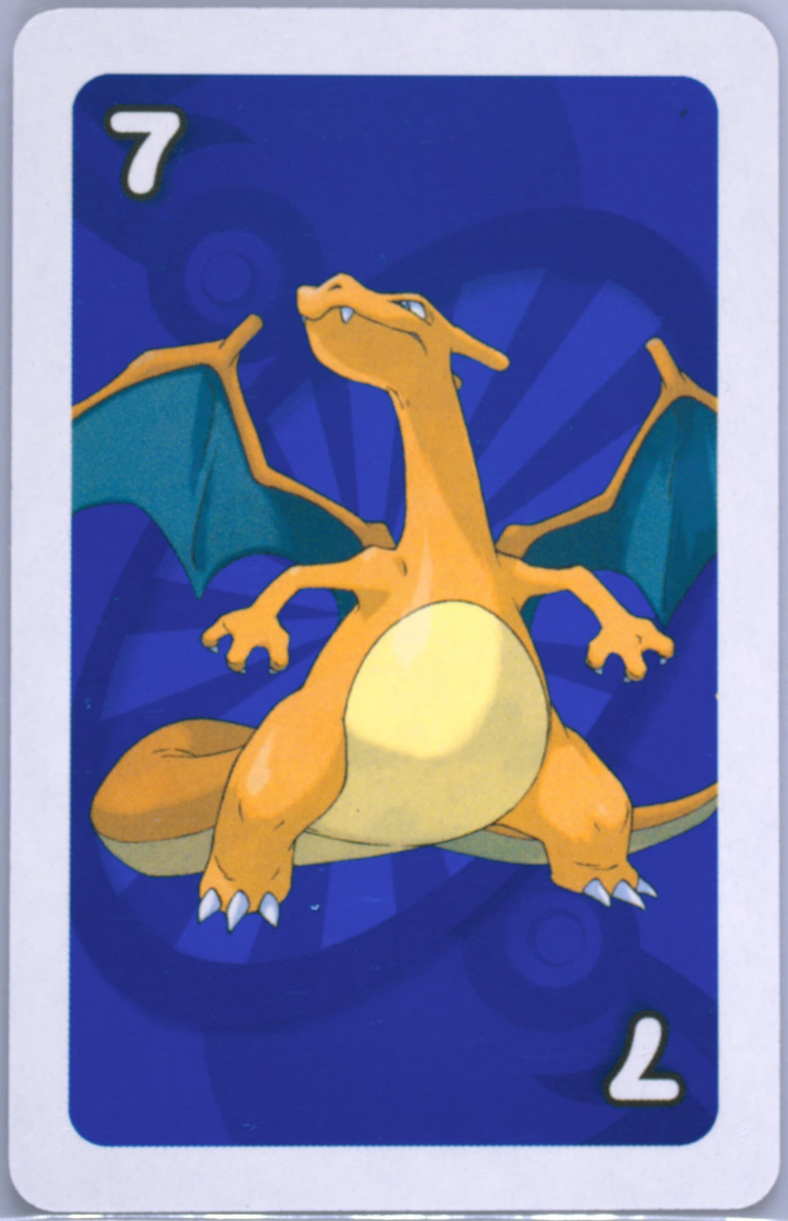 Charizard Blue-#7 2006 Uno Pokemon
