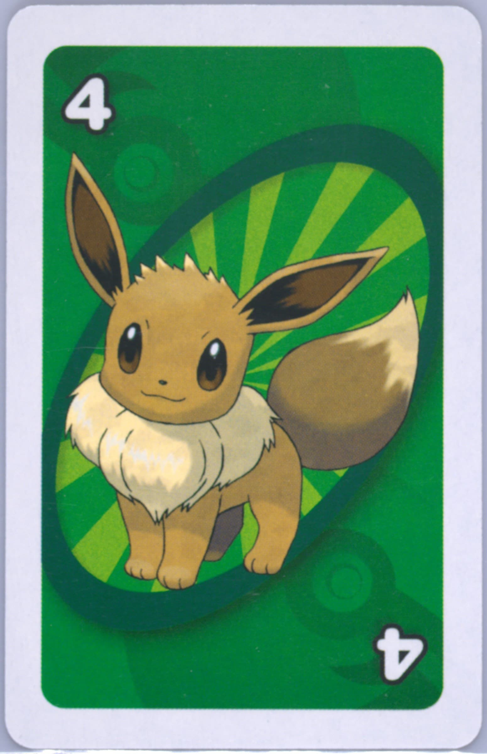 Eevee Green-#4 2006 Uno Pokemon