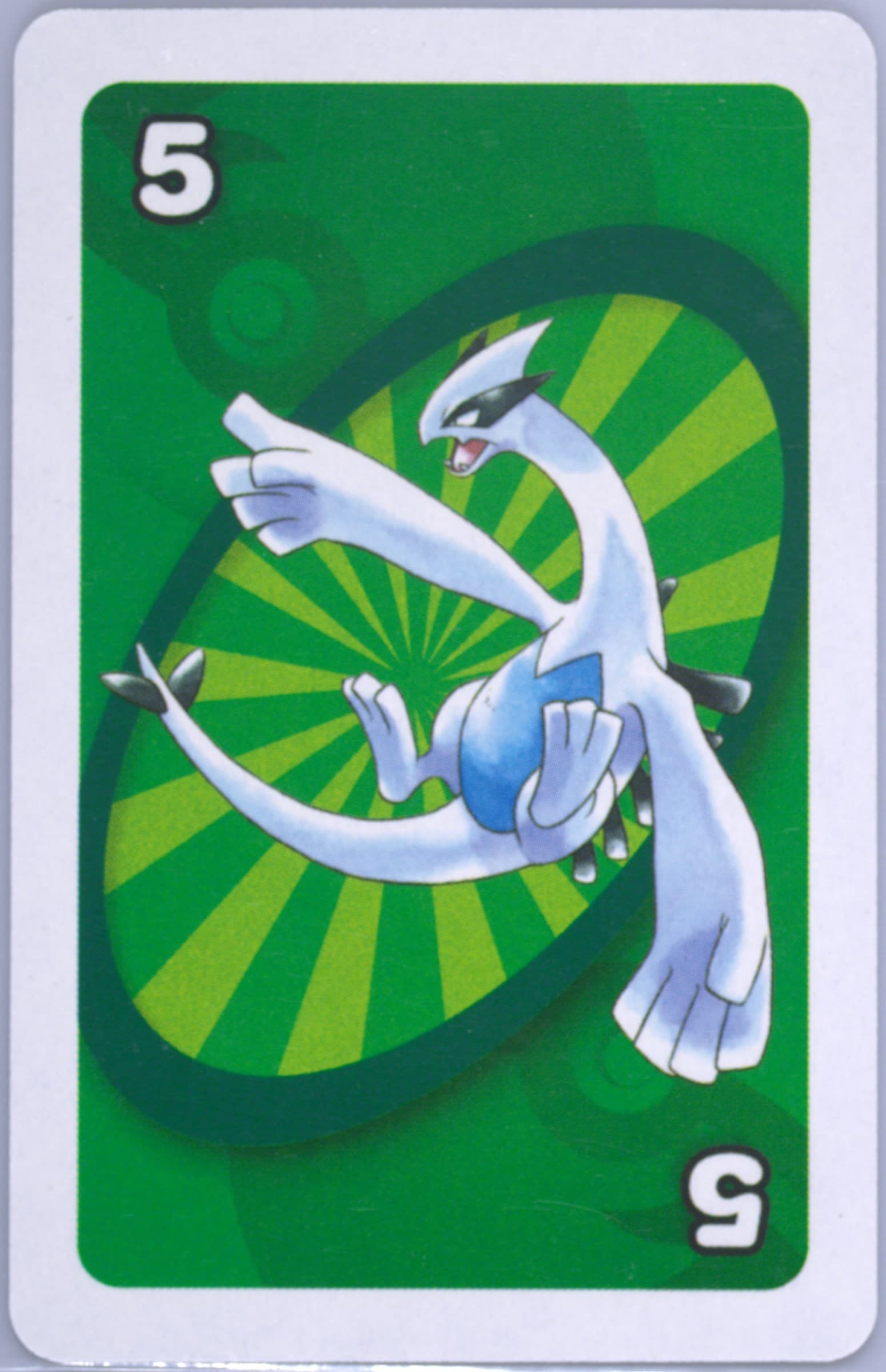 Lugia Green-#5 2006 Uno Pokemon