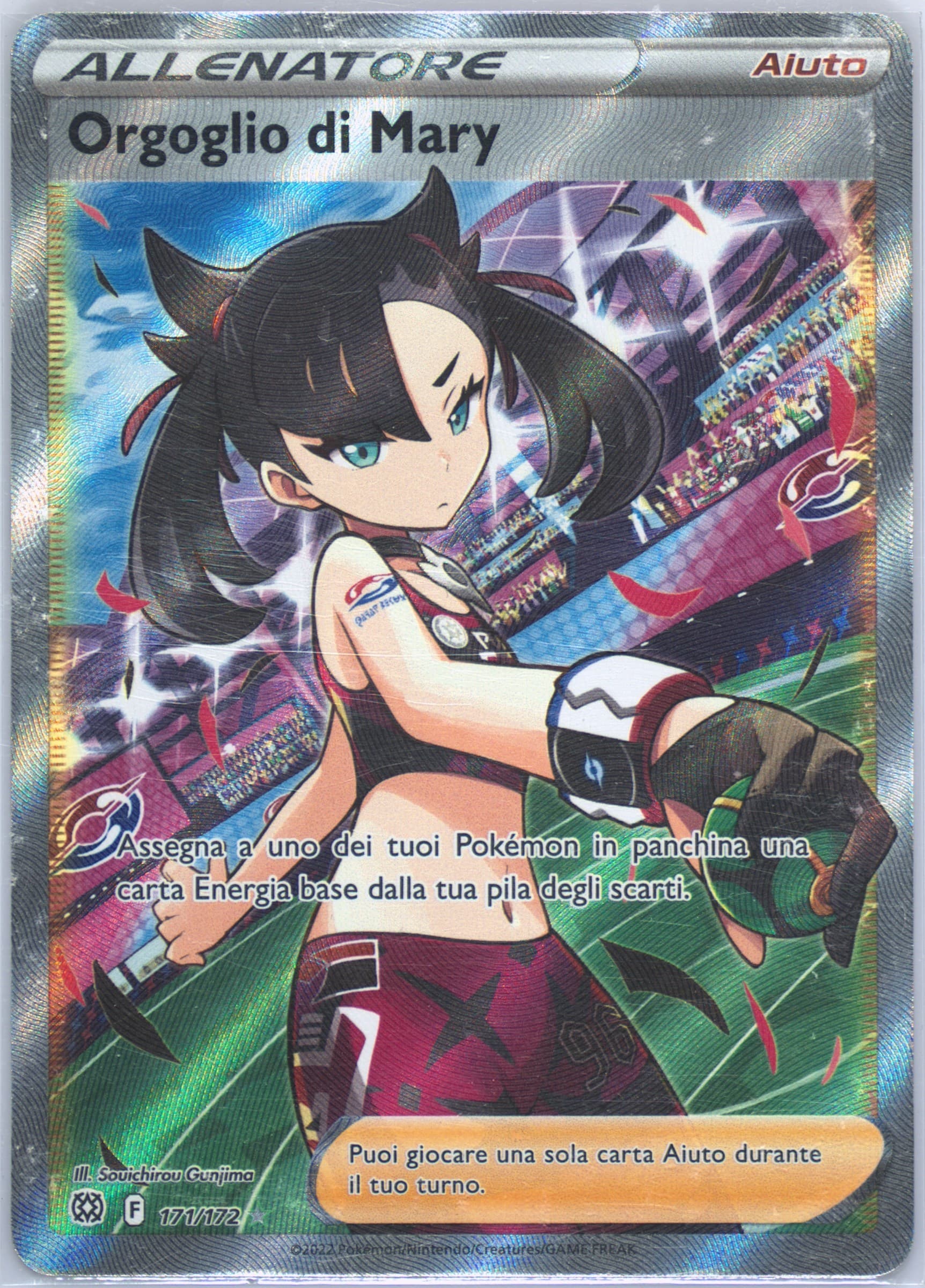Full Art/Orgoglio DI Mary Italian (171) 2022 Pokemon Sword & Shield Brilliant Stars