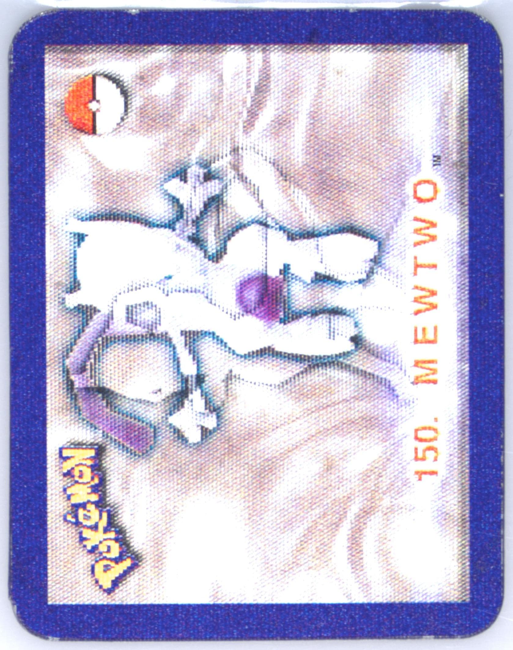 Mewtwo (50) 1999 Pokemon Stadium Action 3D's