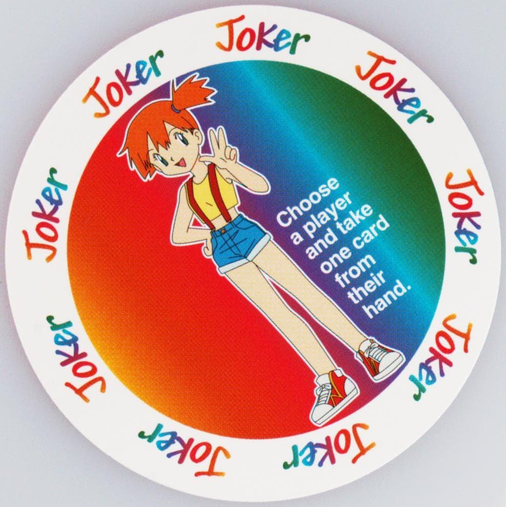 Misty Joker 1999 Pokemon Rummy