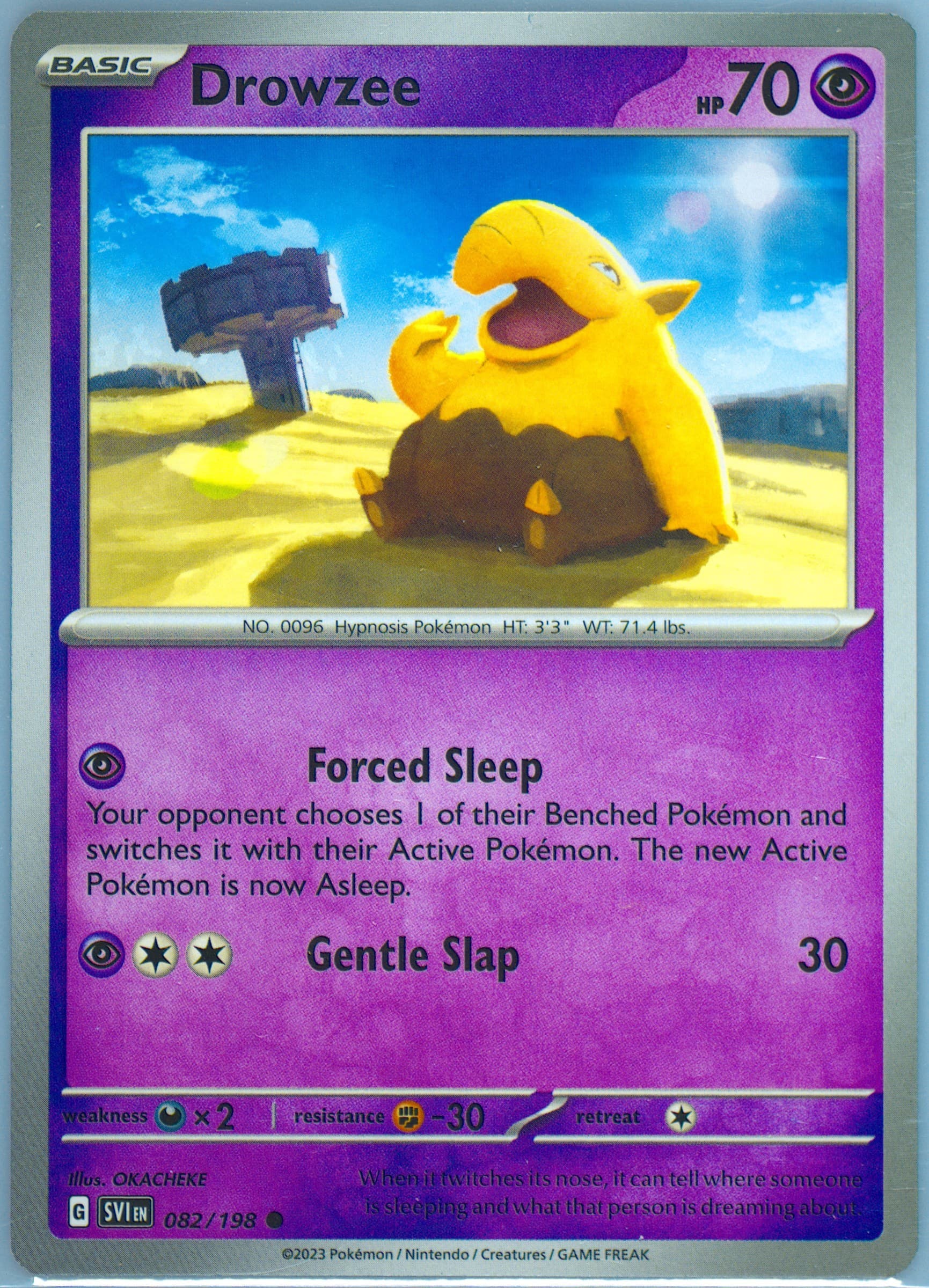 Drowzee (082) 2023 Pokemon Svi EN-Scarlet & Violet