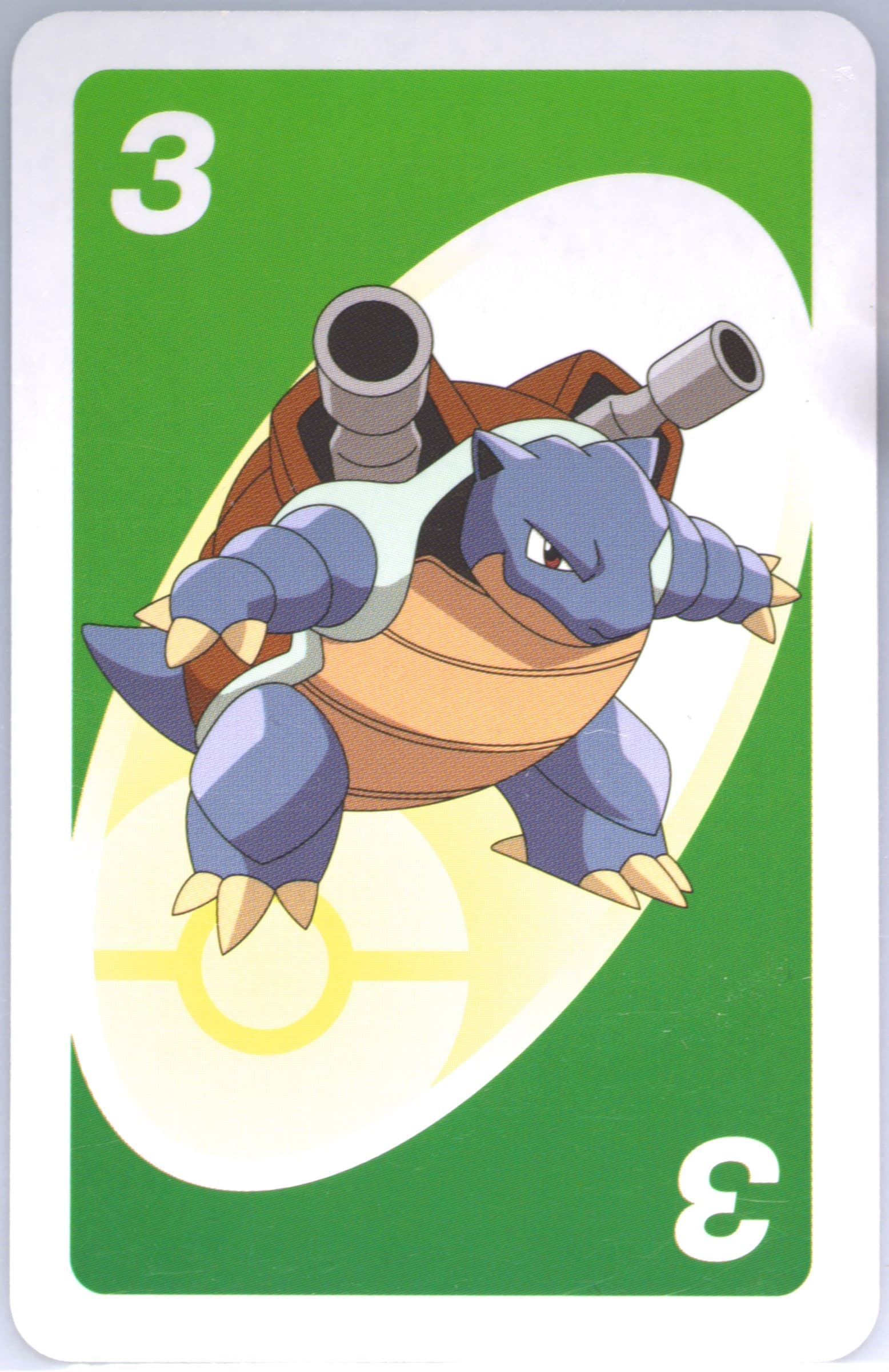 Blastoise Green-#3 2014 Uno Pokemon XY