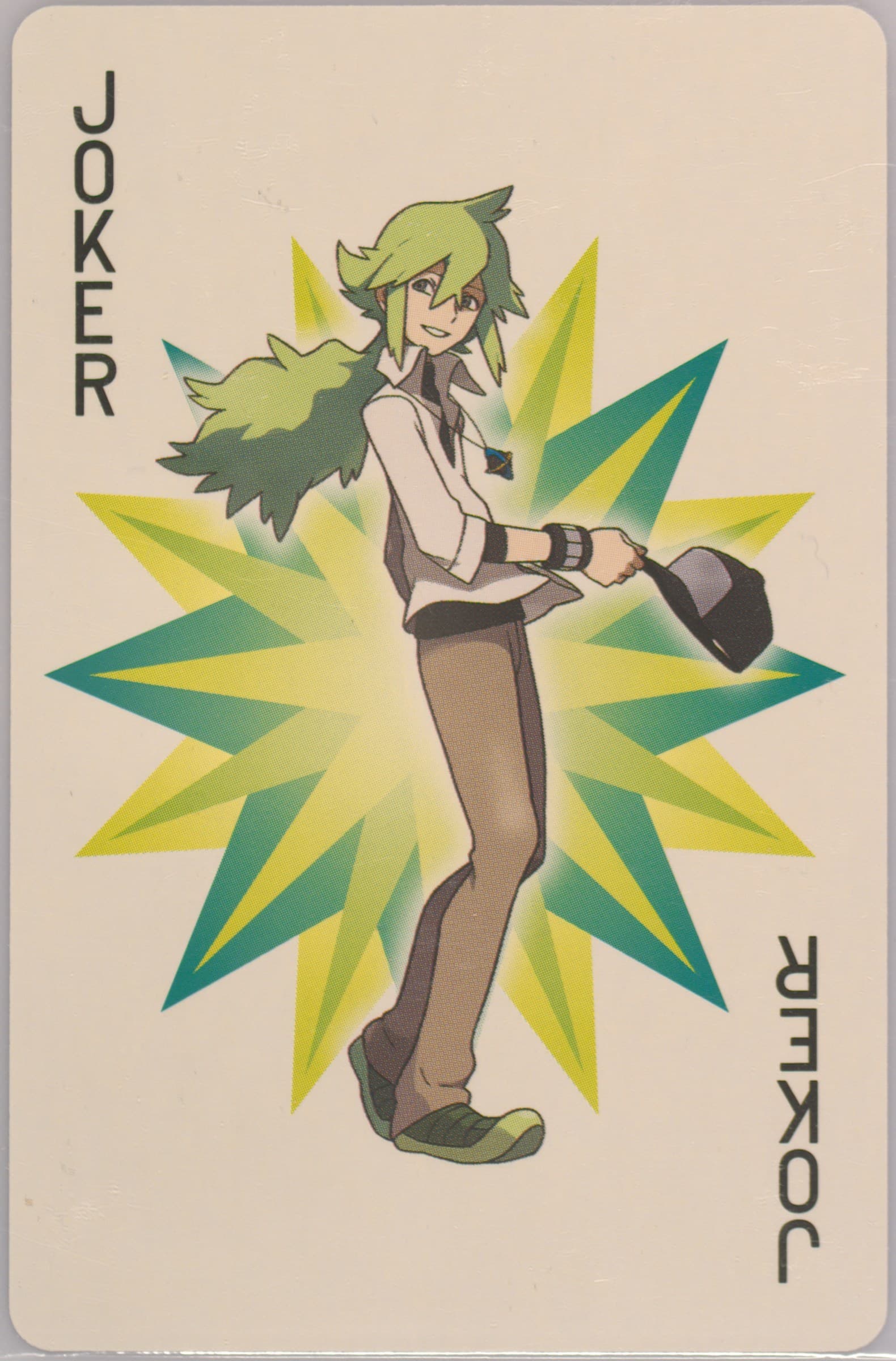 Trainer (N) Joker 2012 Pokemon White 2 Playing Cards