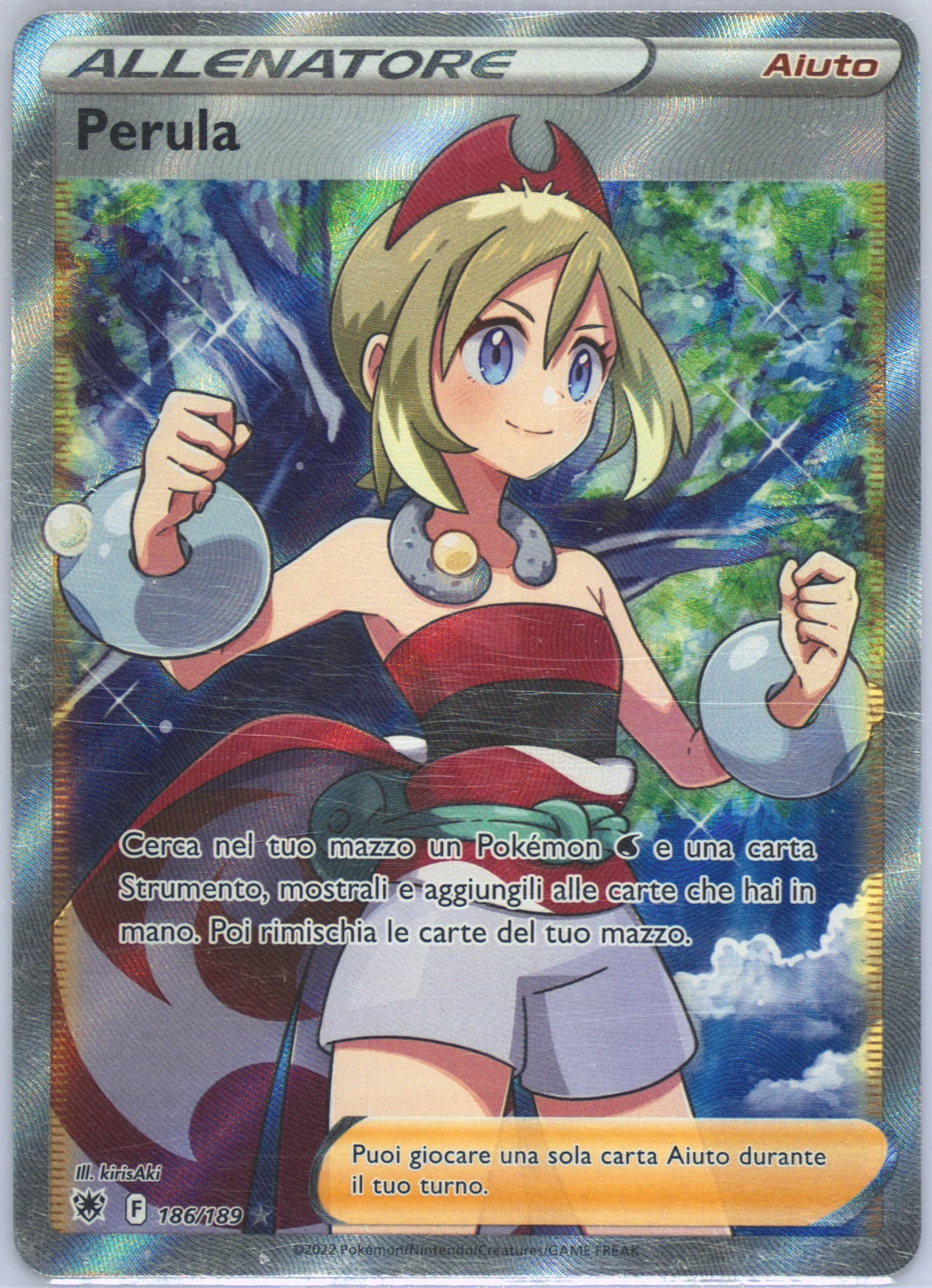 Full Art/Perula Italian (186) 2022 Pokemon Sword & Shield Astral Radiance