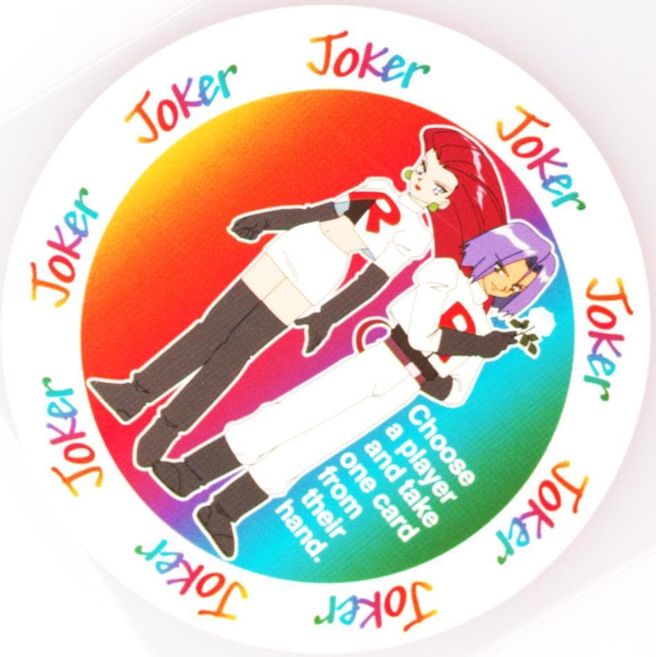 Team Rocket Joker 1999 Pokemon Rummy