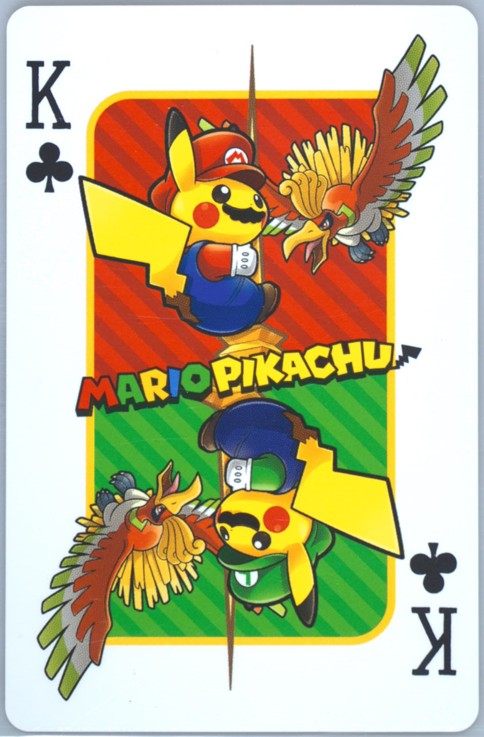 King of Clubs 2016 Pokemon Playing Cards Mario Pikachu