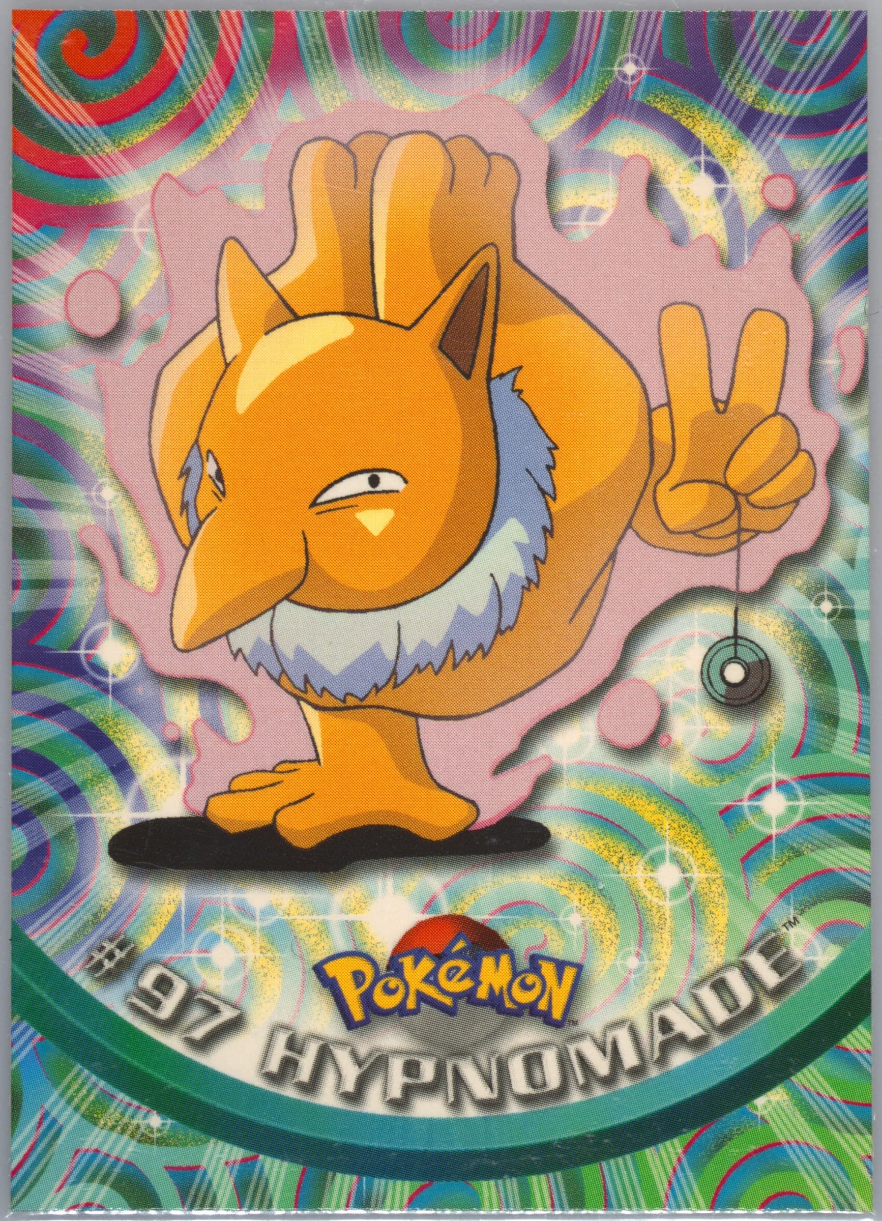 Hypnomade French (97) 2000 Topps Pokemon TV Animation Series 2