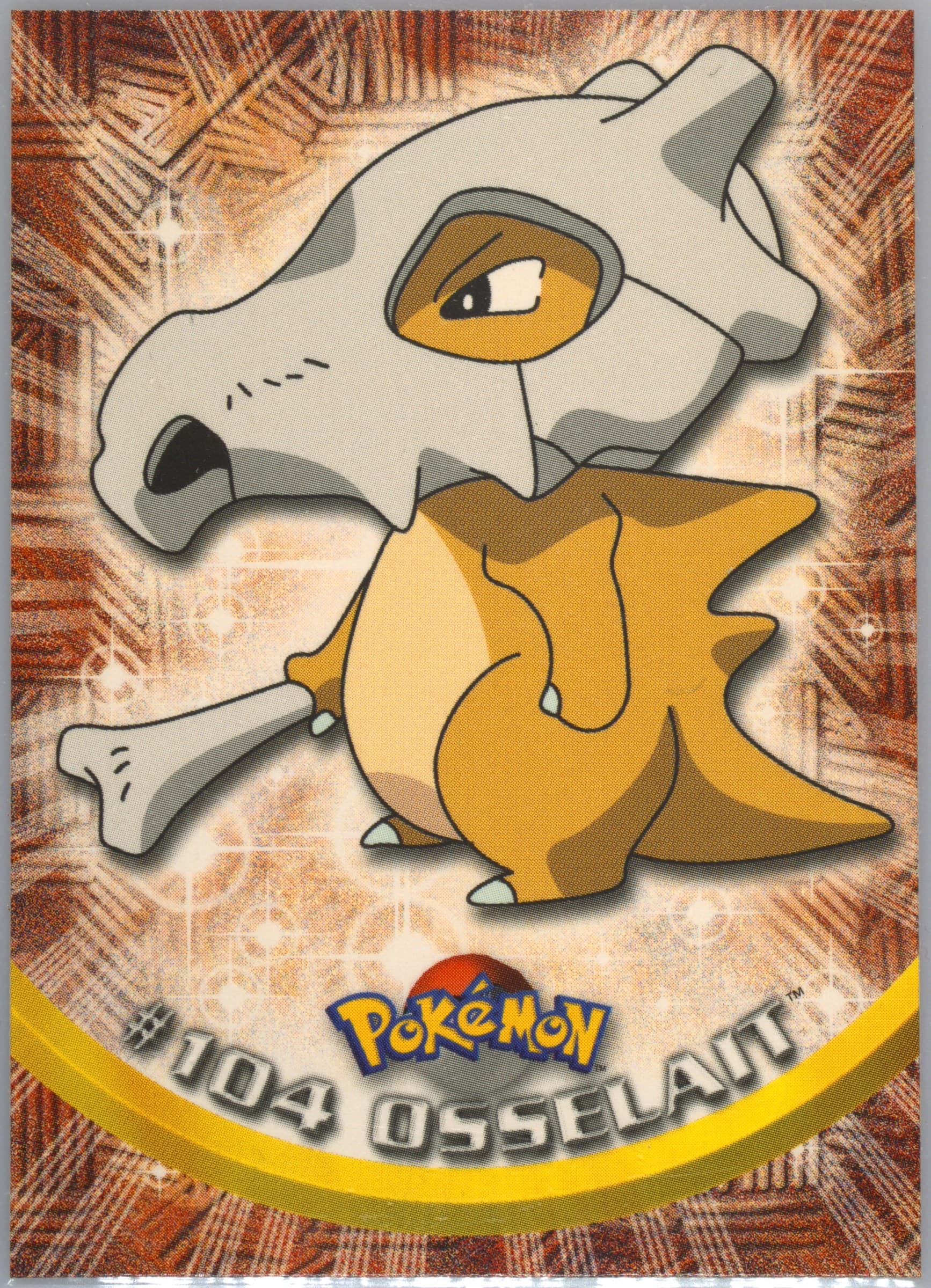 Osselait French (104) 2000 Topps Pokemon TV Animation Series 2