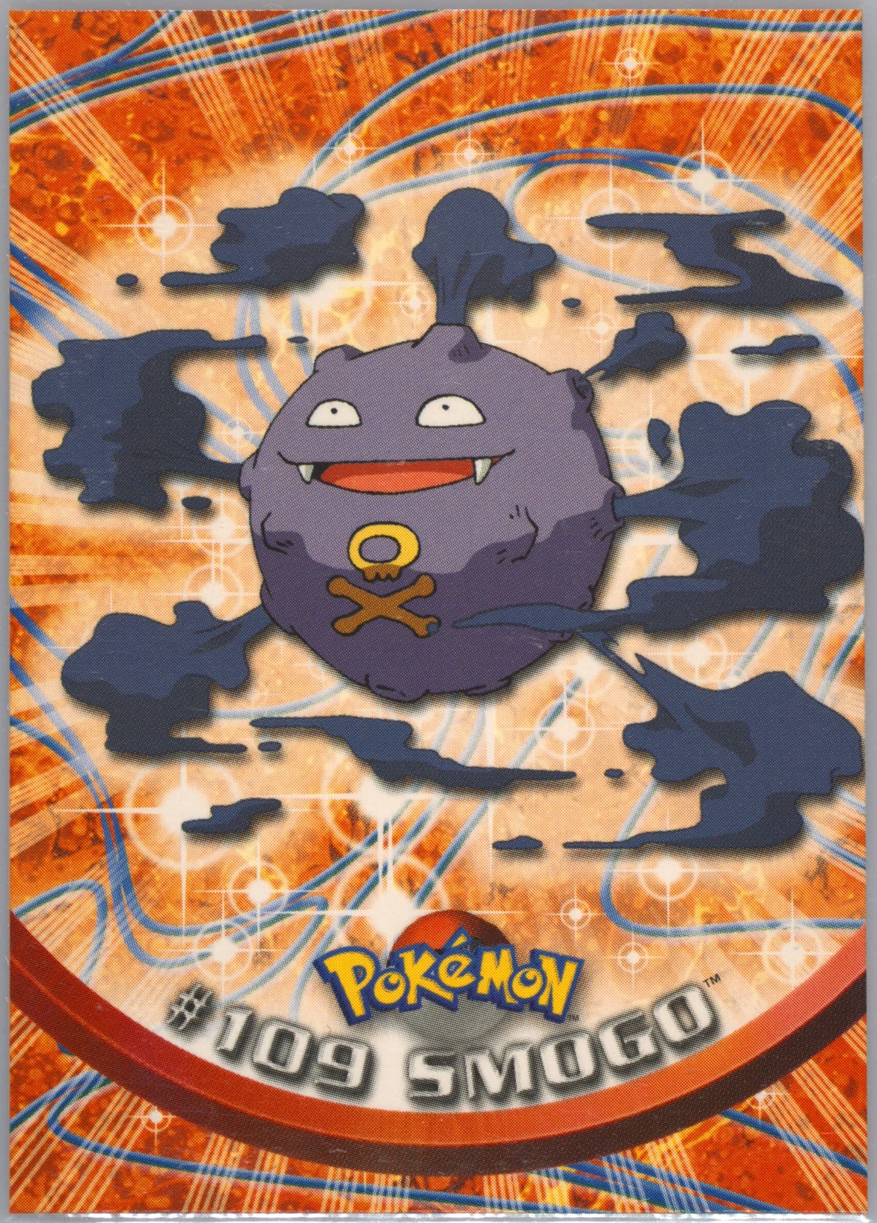 Smogo French (109) 2000 Topps Pokemon TV Animation Series 2