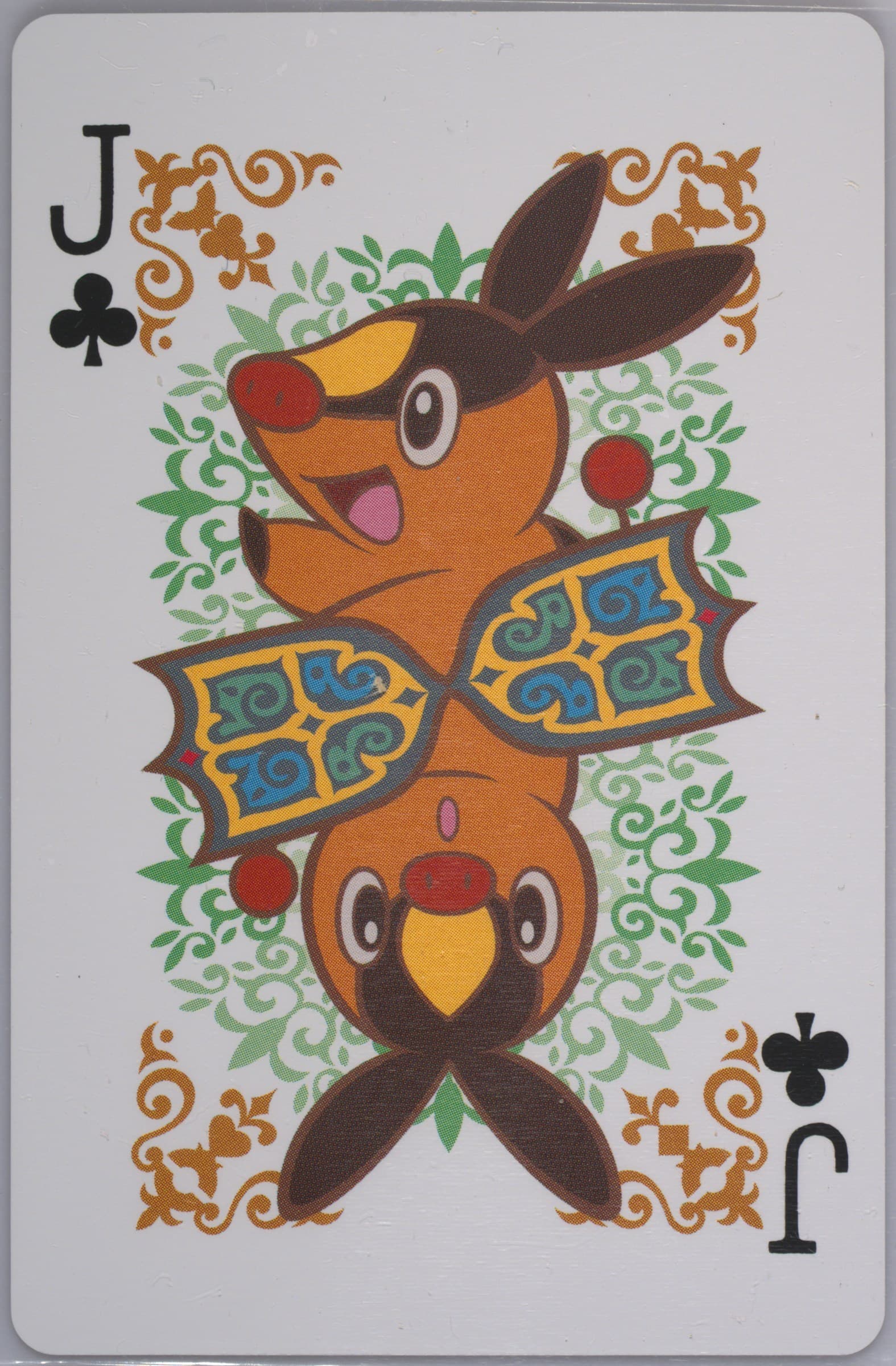 Jack of Clubs Tepig 2011 Pokemon Center Osaka Reopening Playing Cards