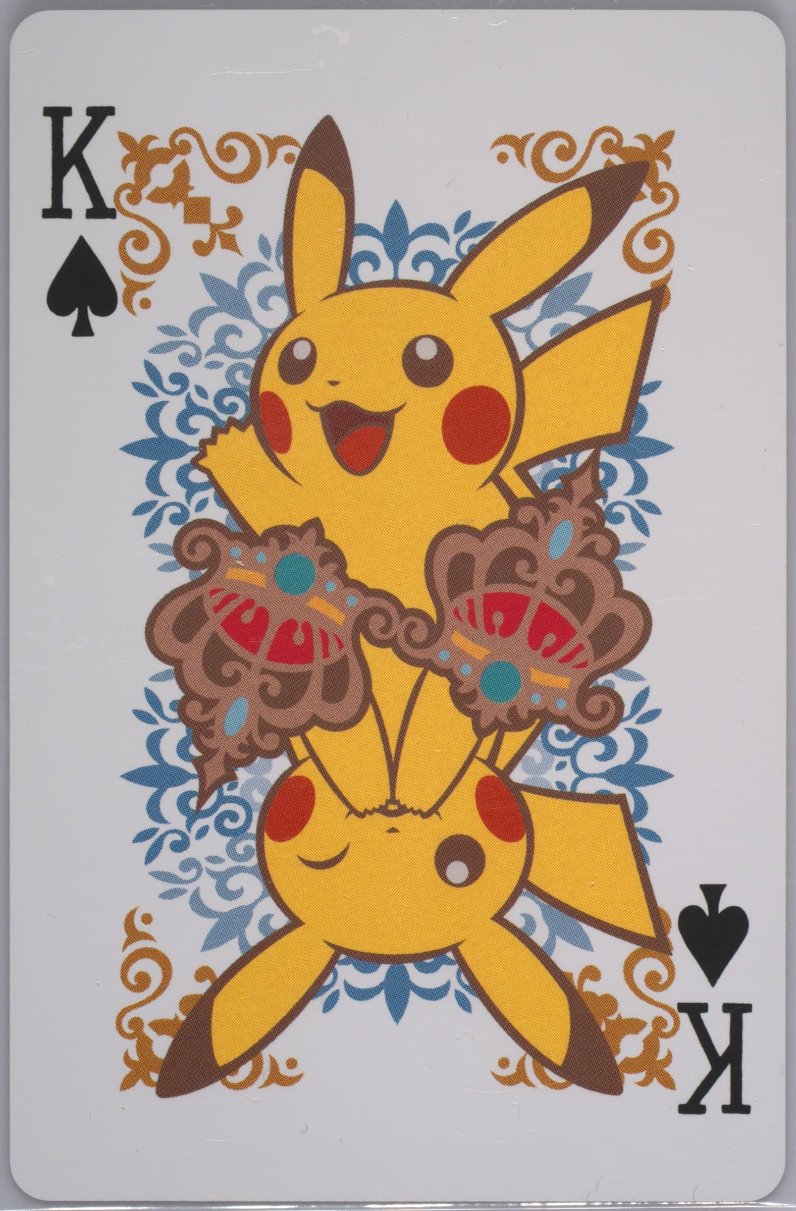 King of Spades Pikachu 2011 Pokemon Center Osaka Reopening Playing Cards