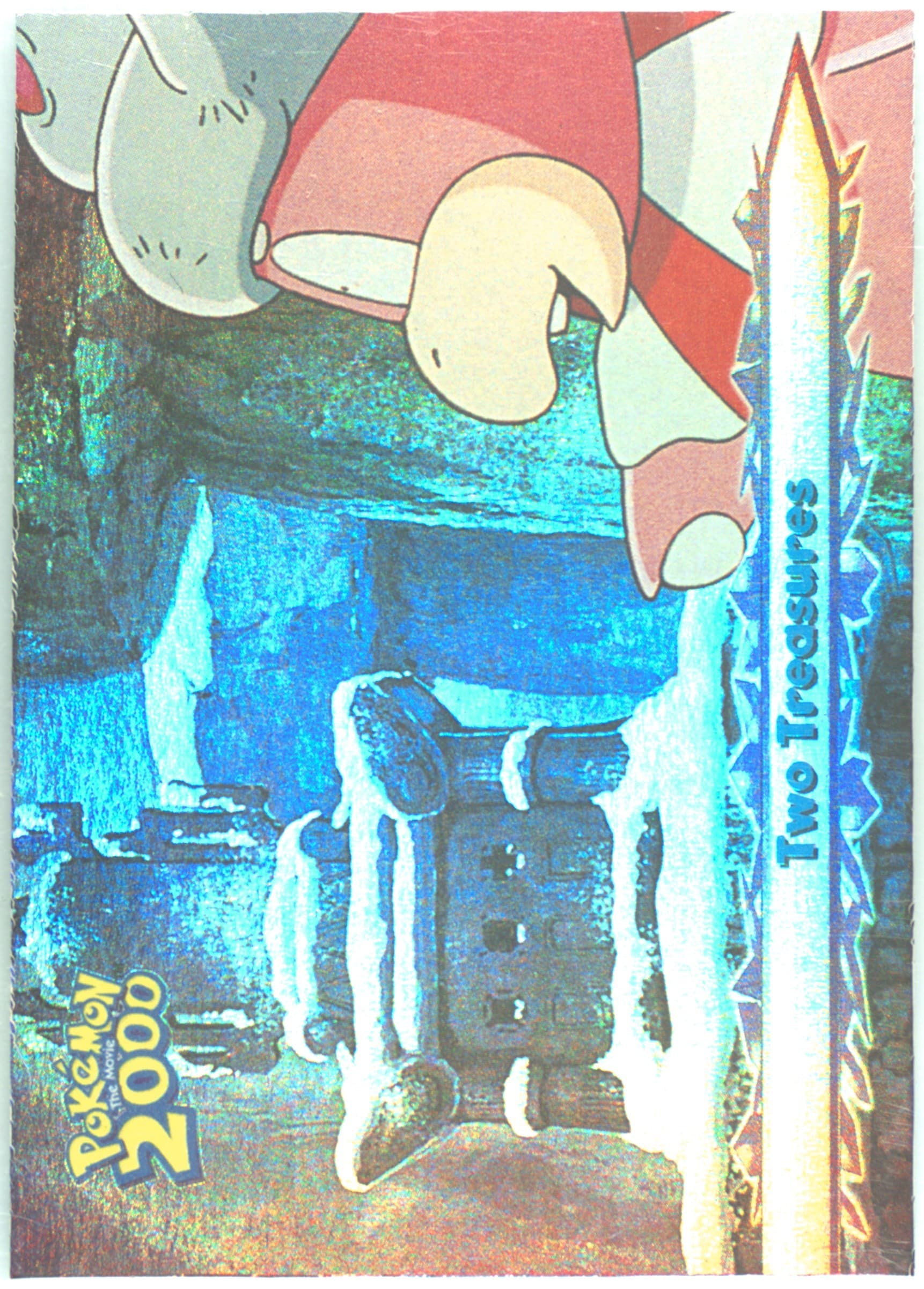 Two Treasures Rainbow Foil (43) 2000 Topps Pokemon the Movie 2000