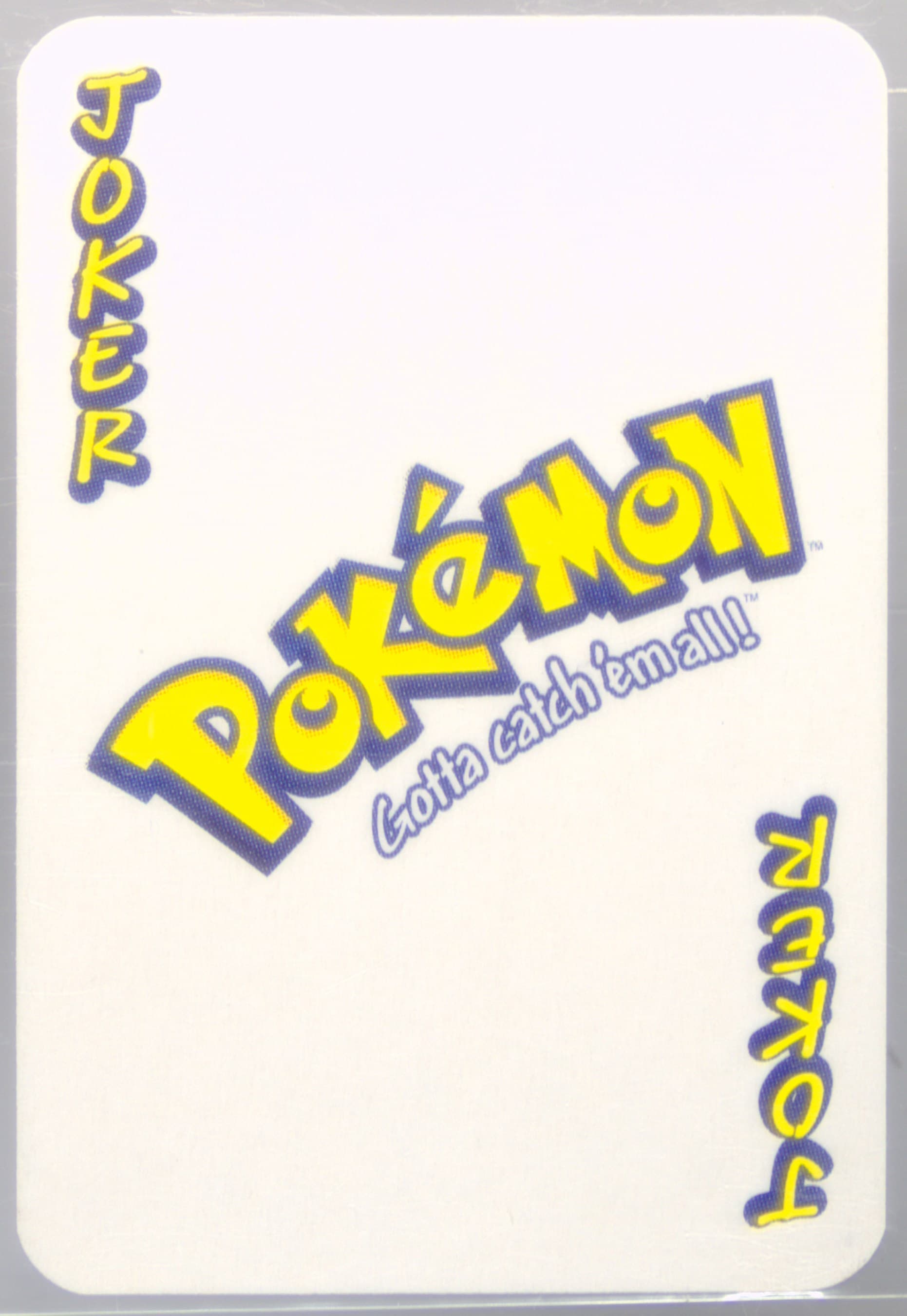 Joker 1999 Bicycle Pokemon Mini Playing Cards Red Deck