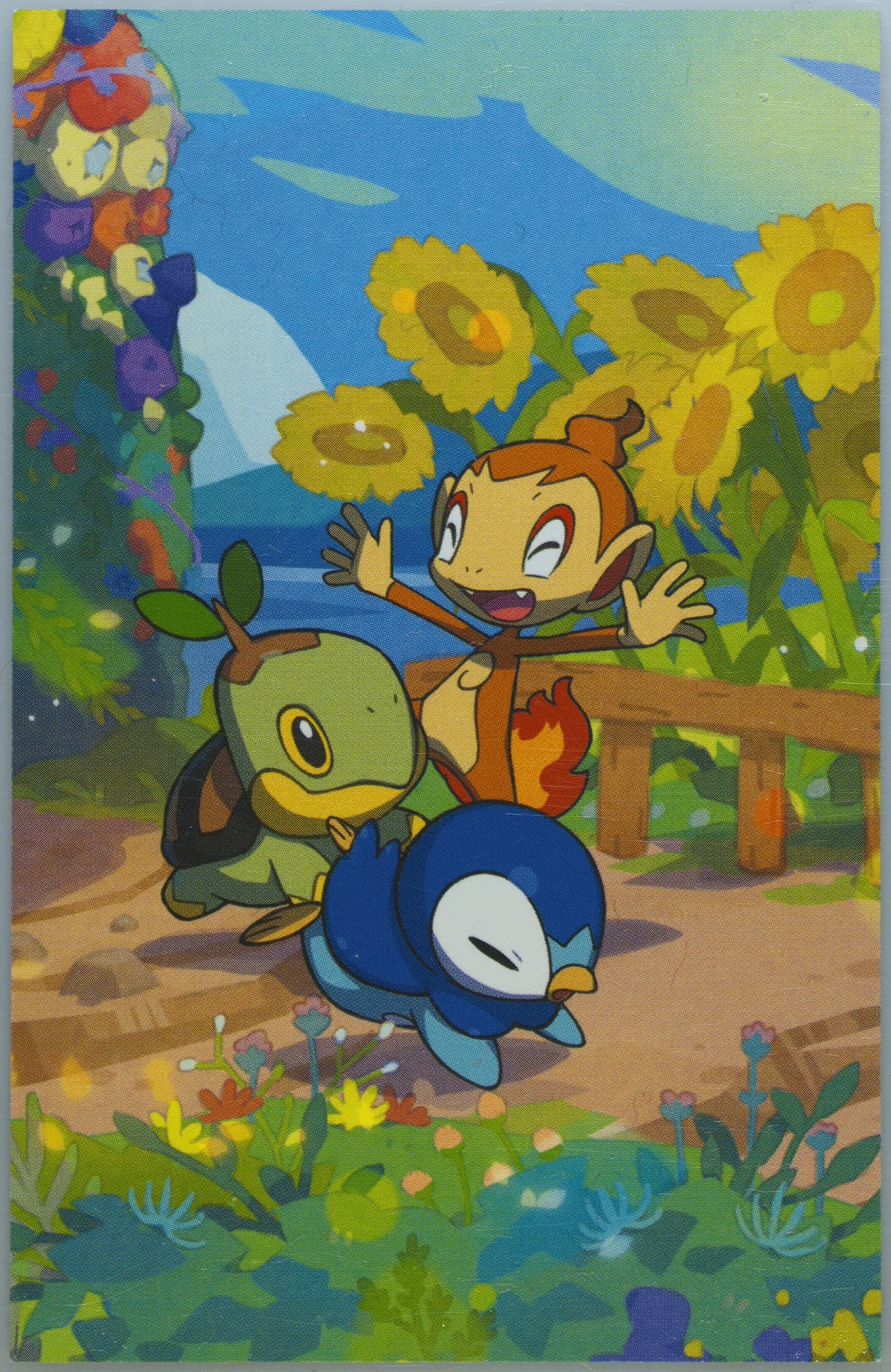 Chimchar/Piplup/Turtwig 2021 Pokemon Sword and Shield Celebrations Mini Tins