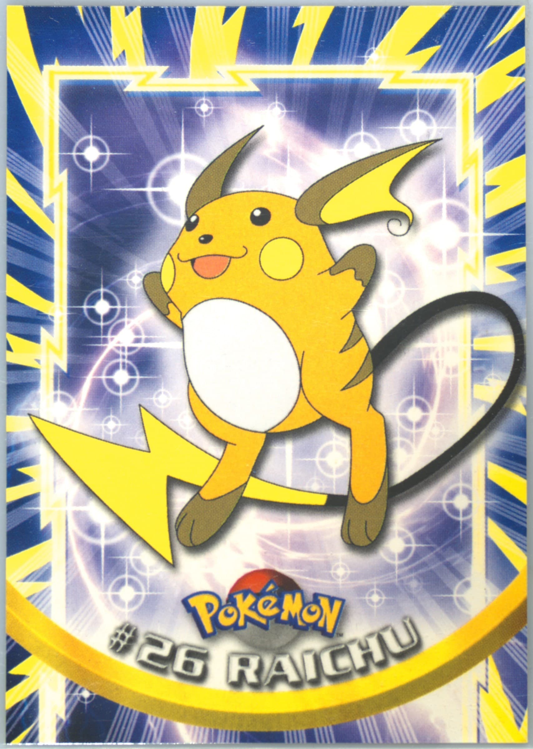 Raichu German (26) 1999 Topps Pokemon TV