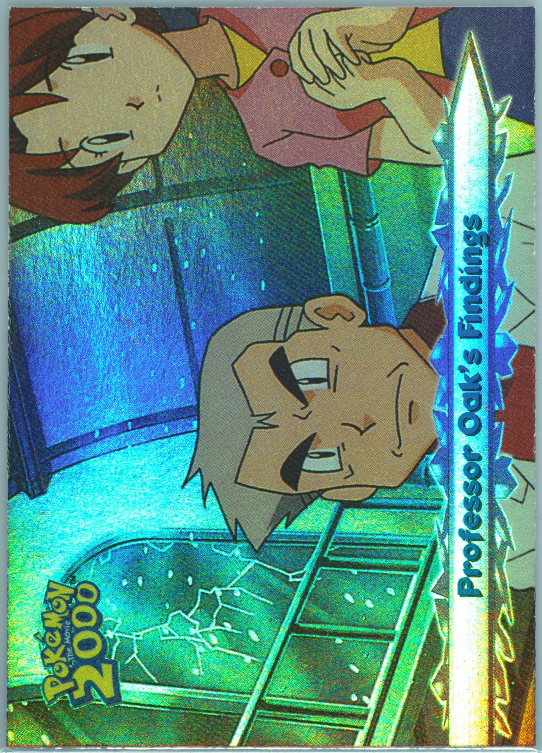 Professor Oak's Findings Rainbow Foil (29) 2000 Topps Pokemon the Movie 2000