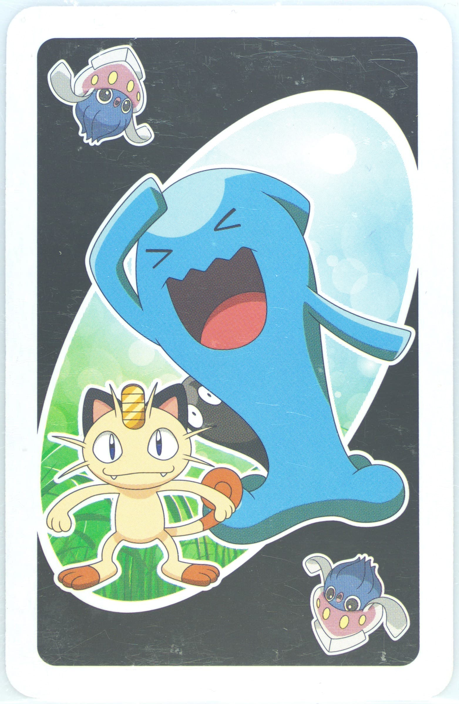 Inkay/Meowth/Wobbuffet Special Card 2014 Uno Pokemon XY