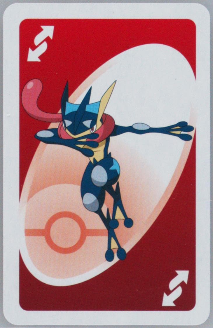 Greninja Red-Reverse 2014 Uno Pokemon XY