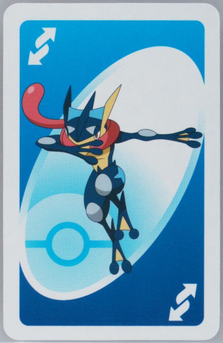 Greninja Blue-Reverse 2014 Uno Pokemon XY