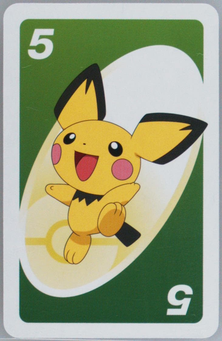 Pichu Green-#5 2014 Uno Pokemon XY