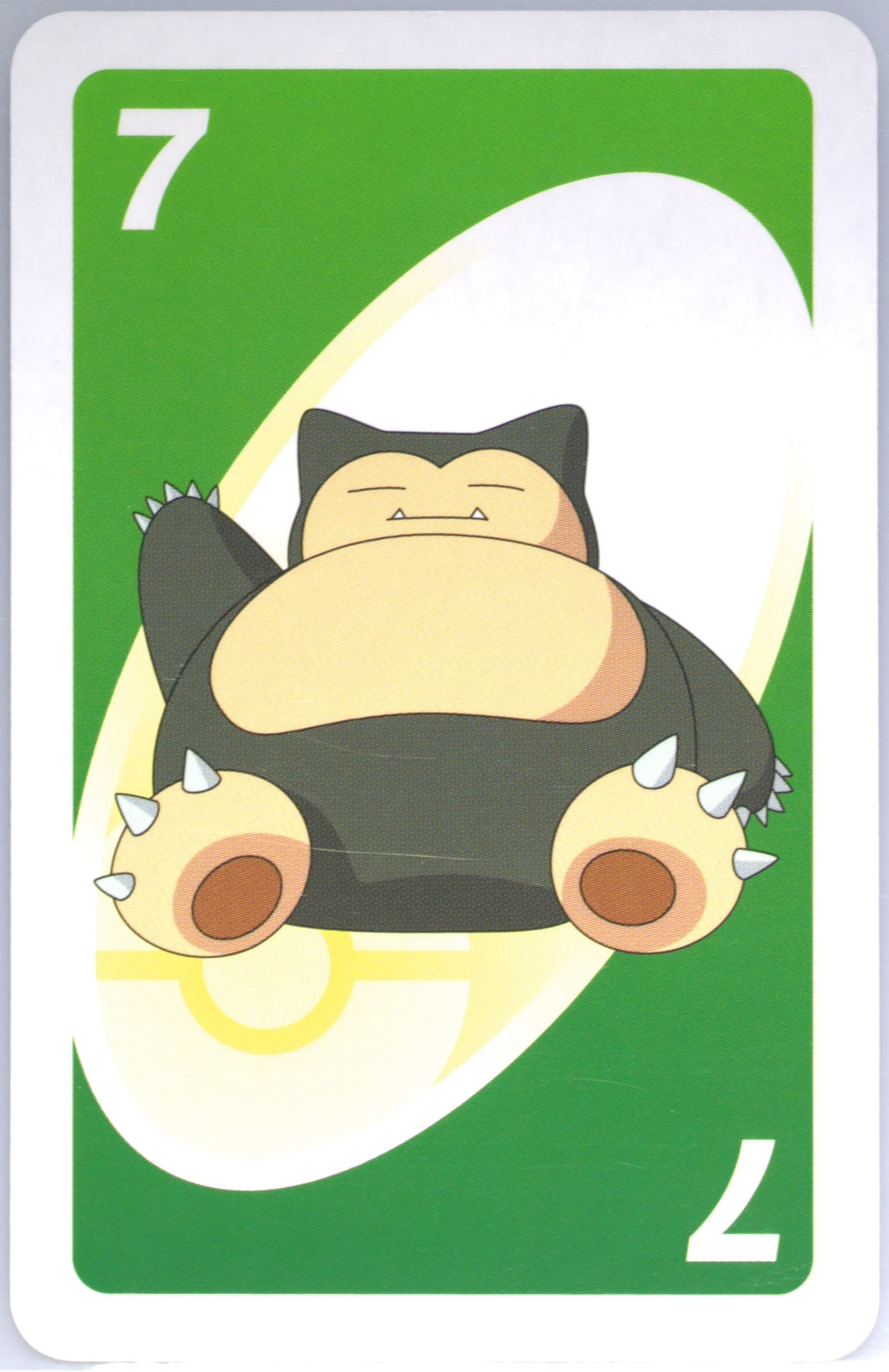 Snorlax Green-#7 2014 Uno Pokemon XY