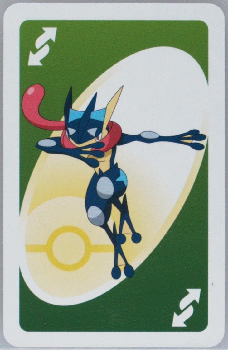 Greninja Green-Reverse 2014 Uno Pokemon XY