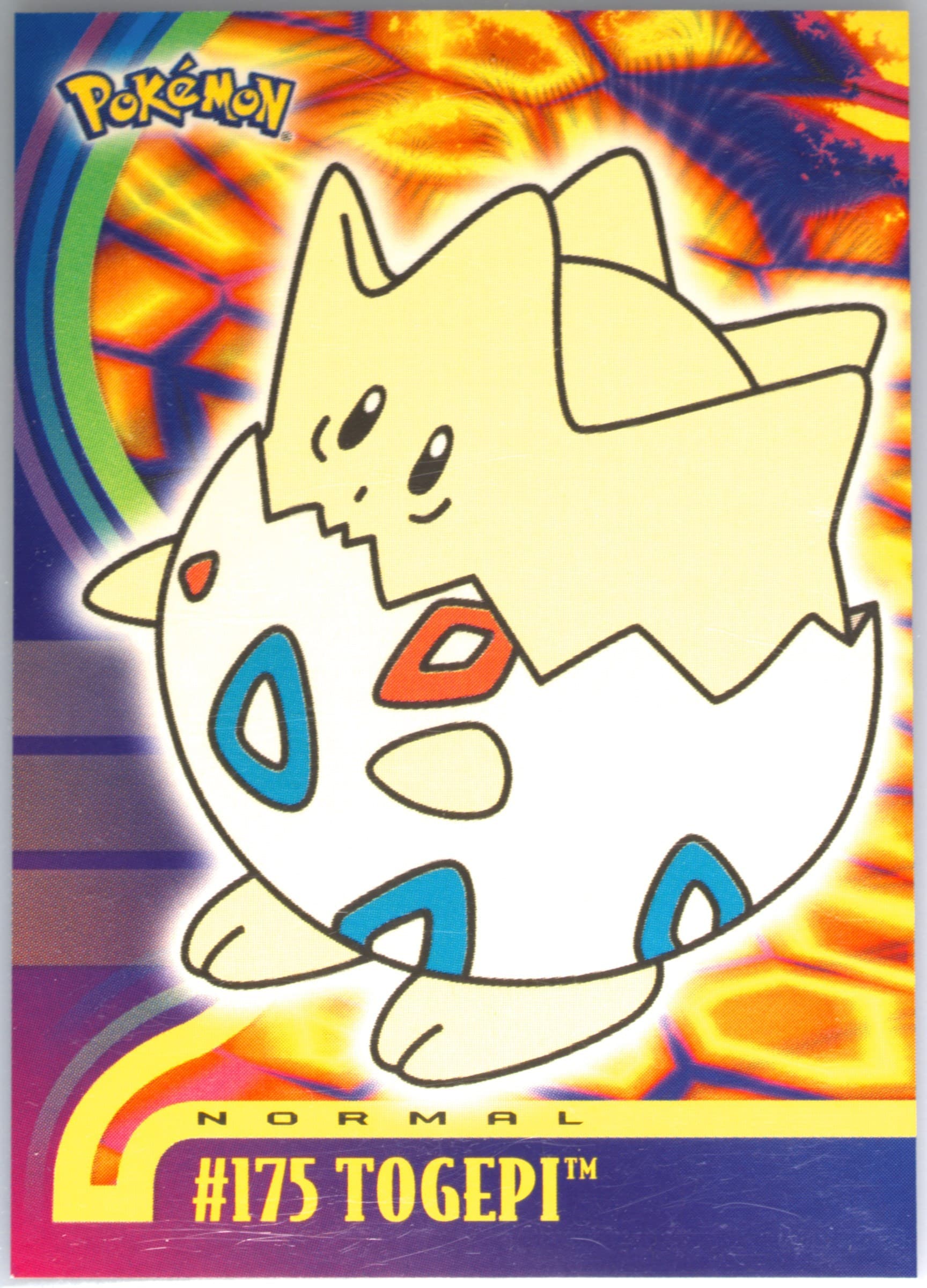 Togepi German (175) 2001 Topps Pokemon Johto Series 3