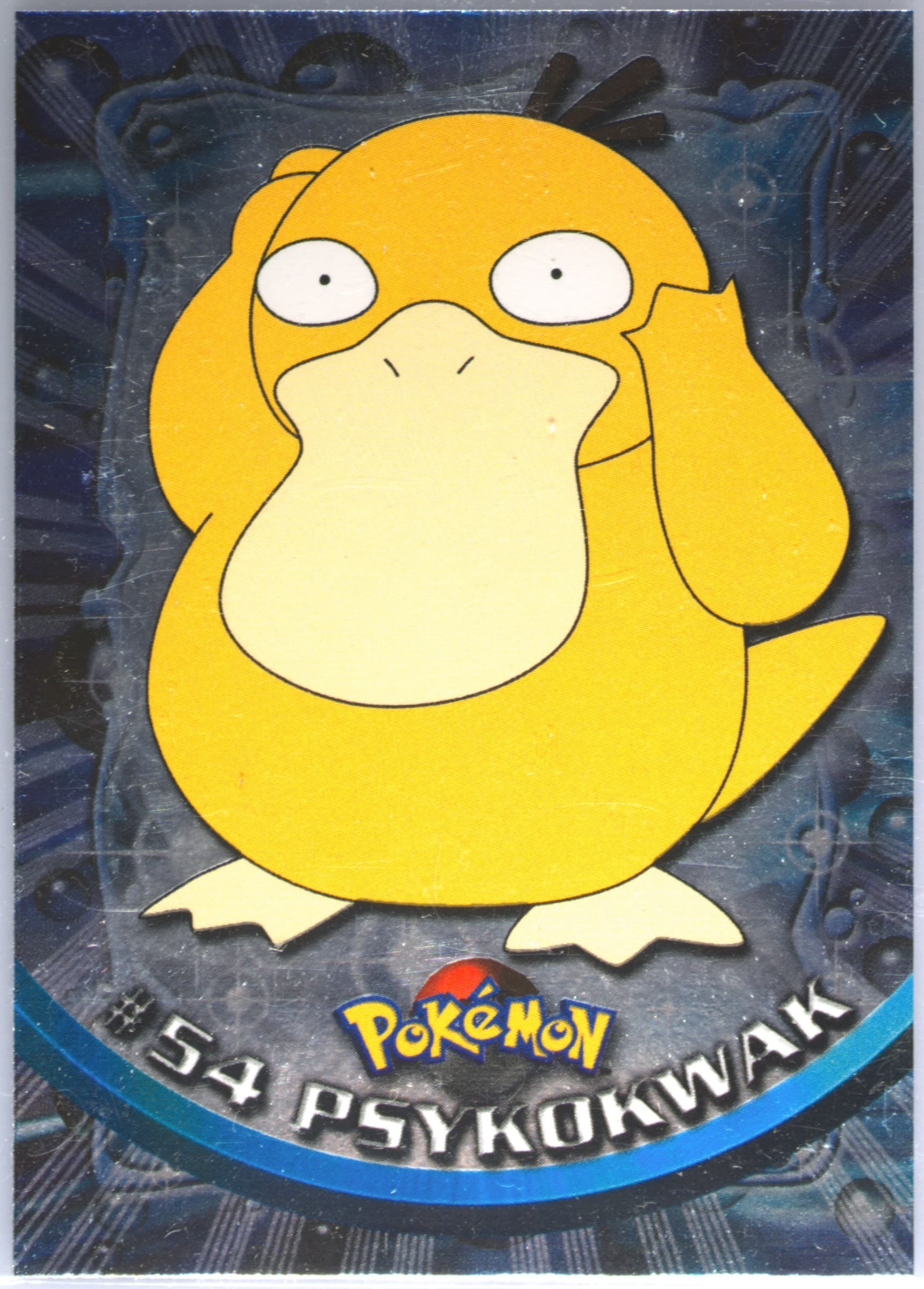Psykokwak Foil-French (54) 1999 Topps Pokemon TV