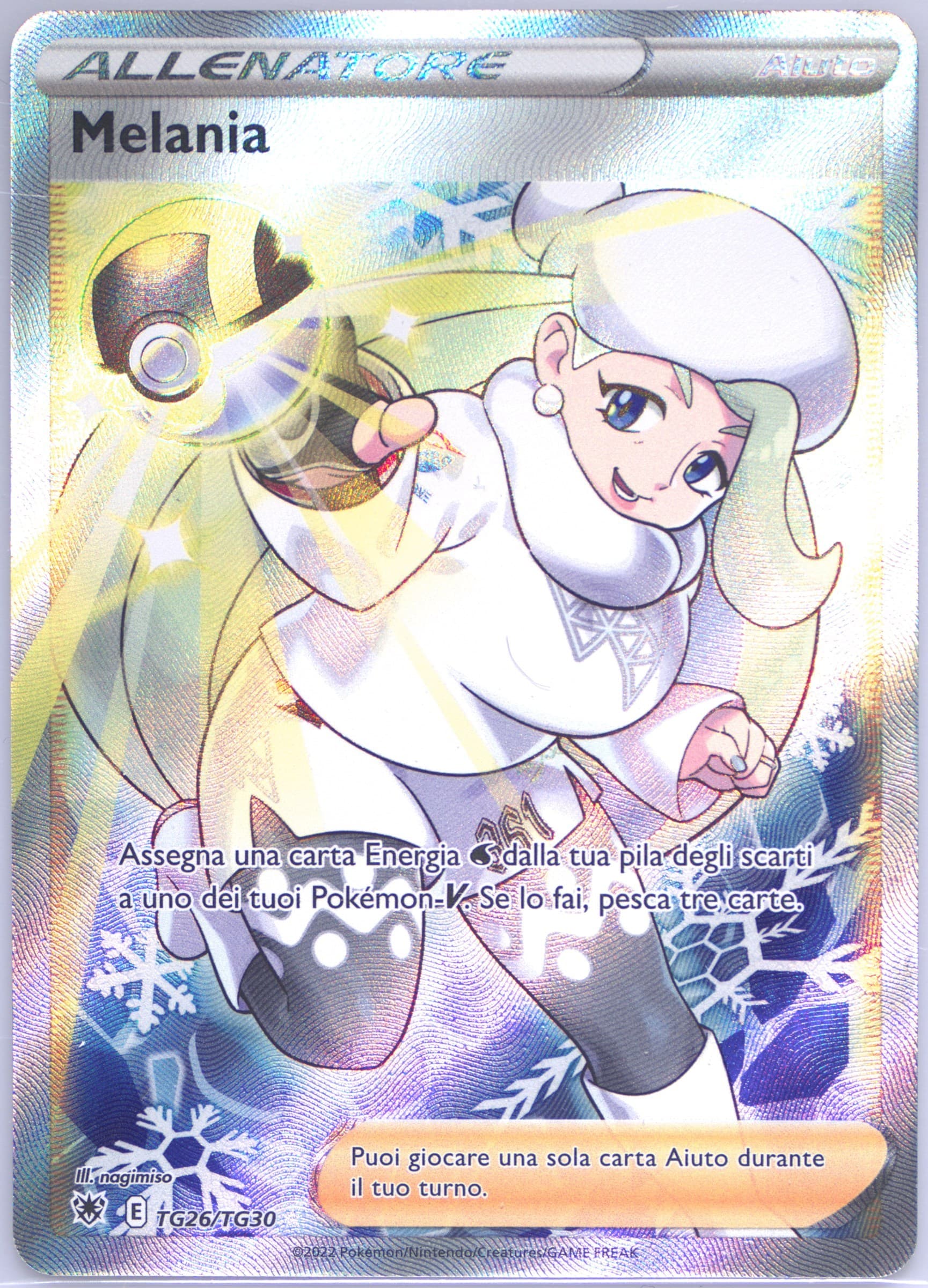 Full Art/Melania Italian (TG26) 2022 Pokemon Sword & Shield Astral Radiance